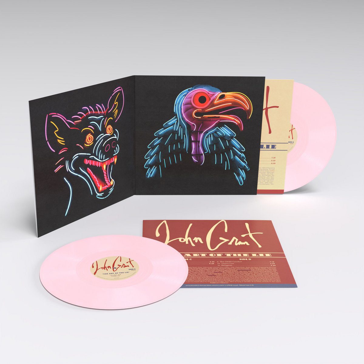 The Art Of The Lie: Limited Pink Vinyl 2LP + Signed Print - Image 2