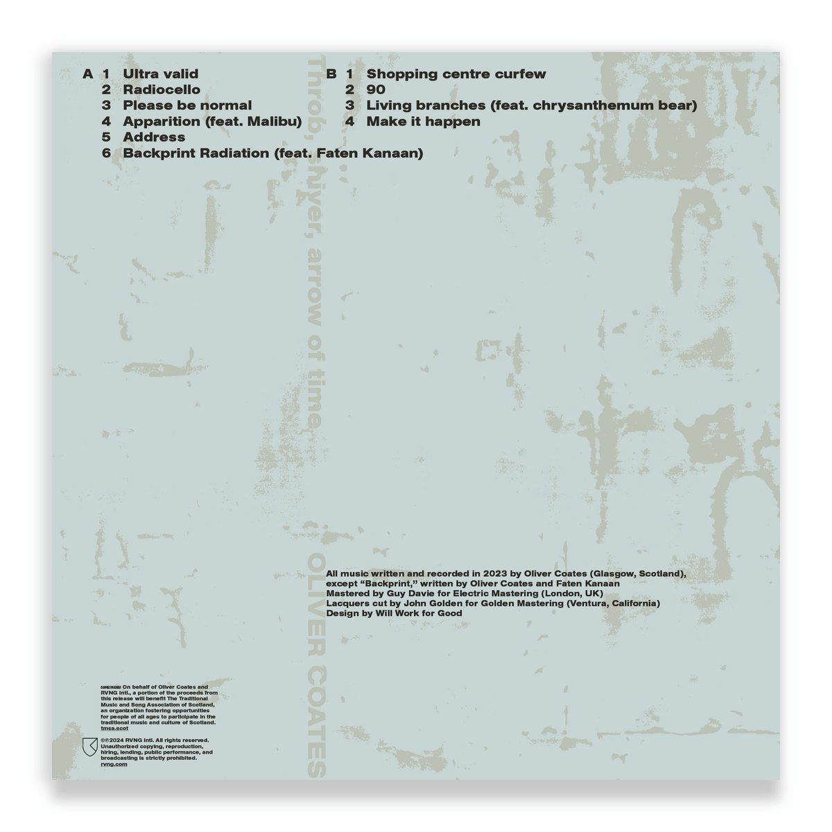 Throb, Shiver, Arrow of Time: Vinyl LP - Image 3