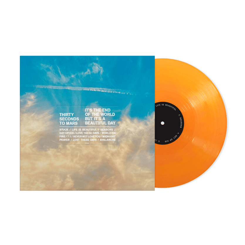 It's The End Of The World But It's A Beautiful Day: Opaque Orange Vinyl LP