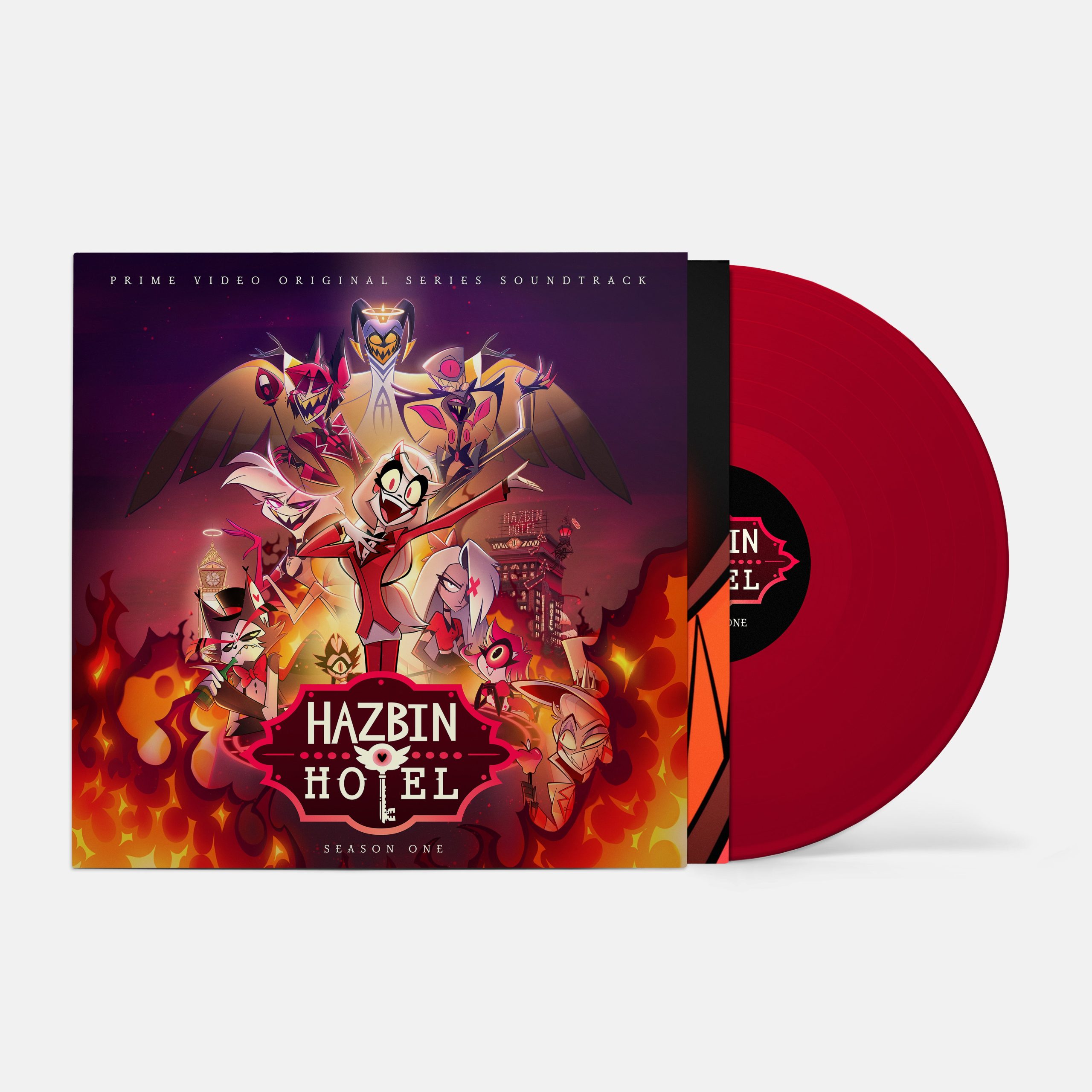 Hazbin Hotel (OST): Fire Red Vinyl LP