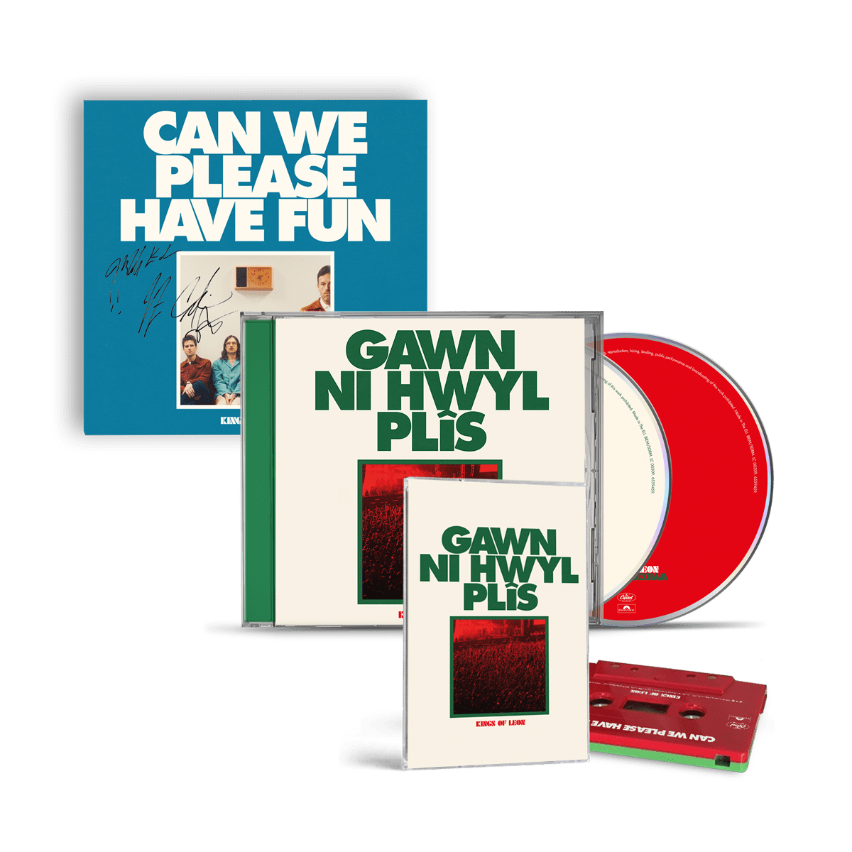 Can We Please Have Fun (Wrexham Edition): 2CD, Cassette + Signed Art Card