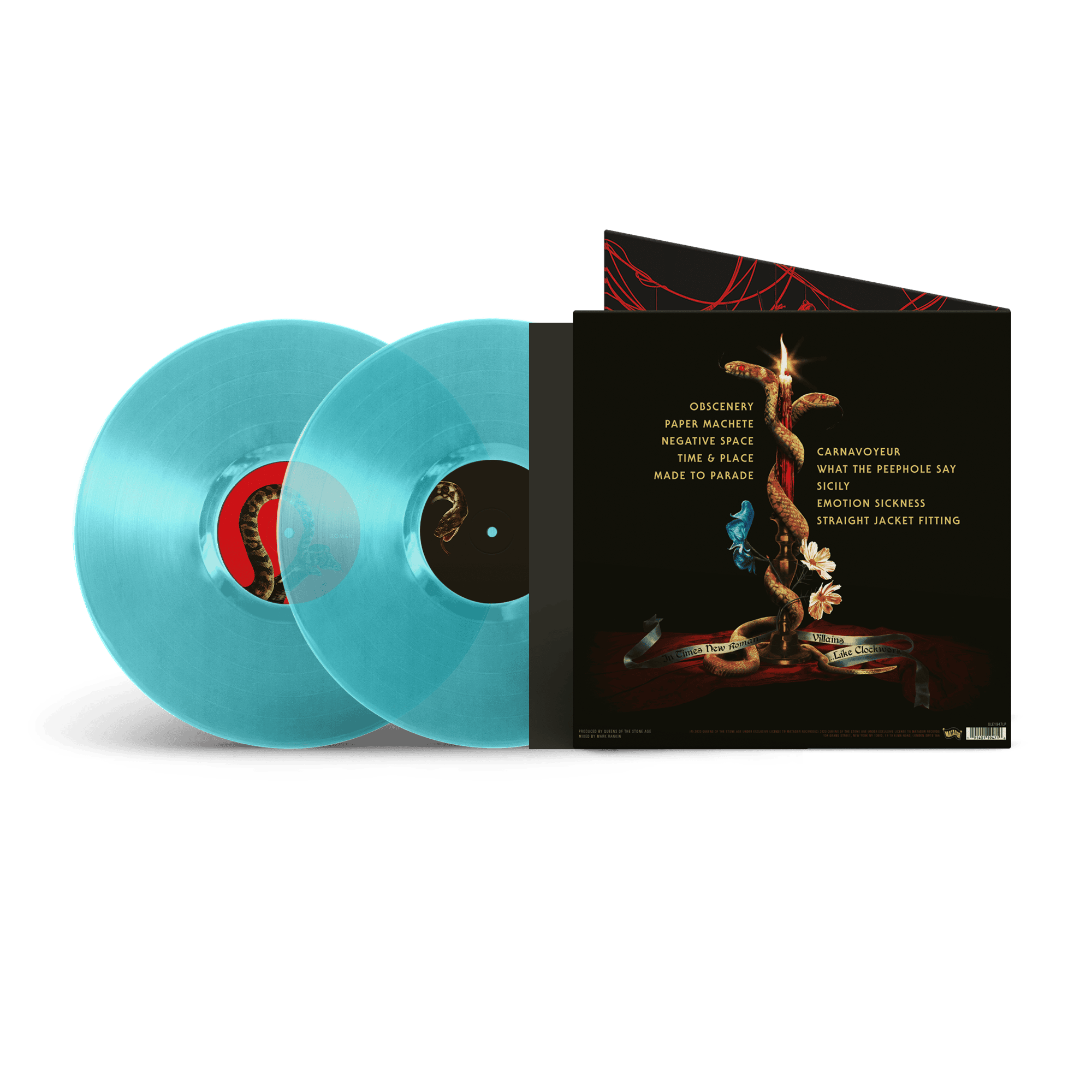 In Times New Roman... Translucent Blue 2lp - Image 2
