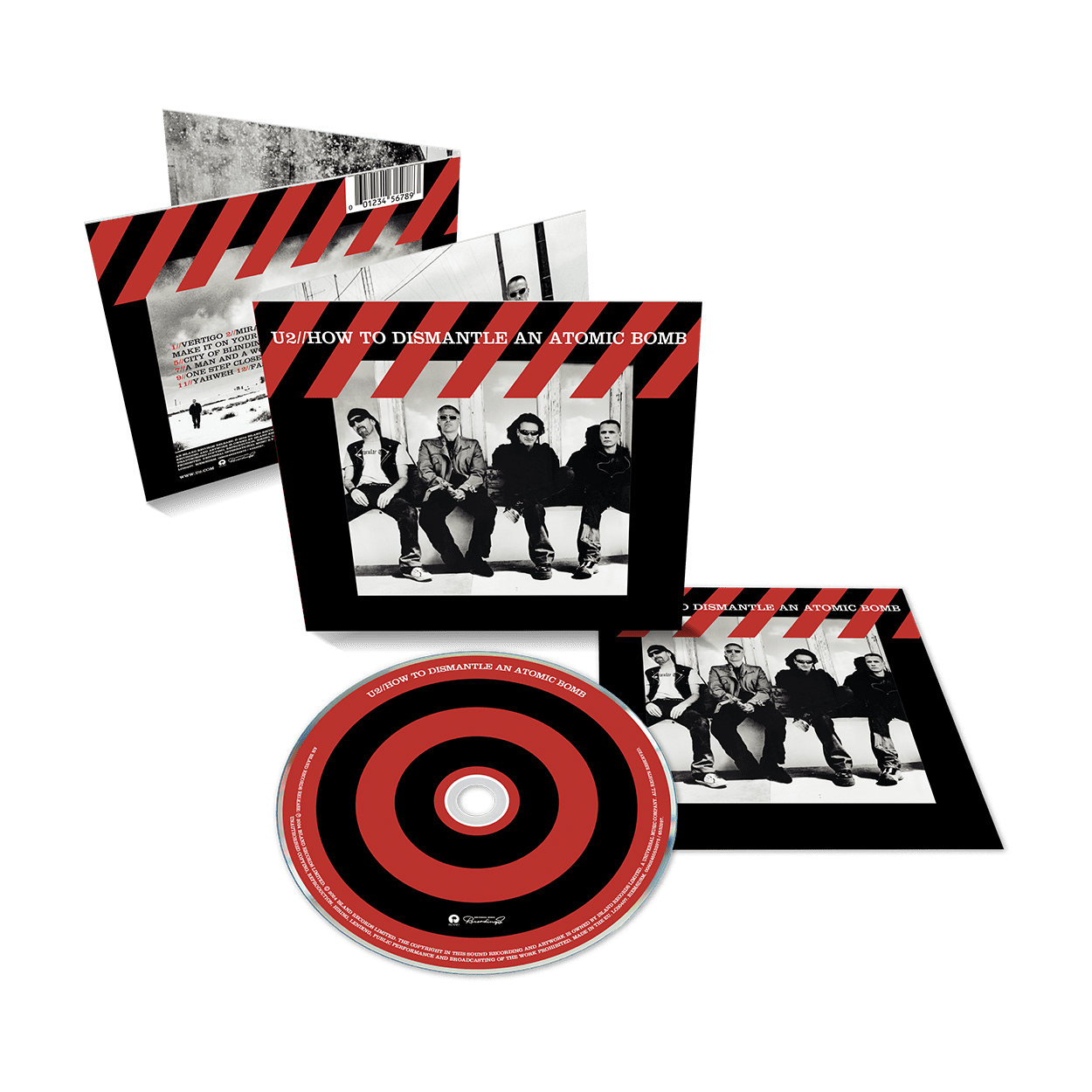 How To Dismantle An Atomic Bomb (20th Anniversary): CD + Limited Red & Black Cassette - Image 3