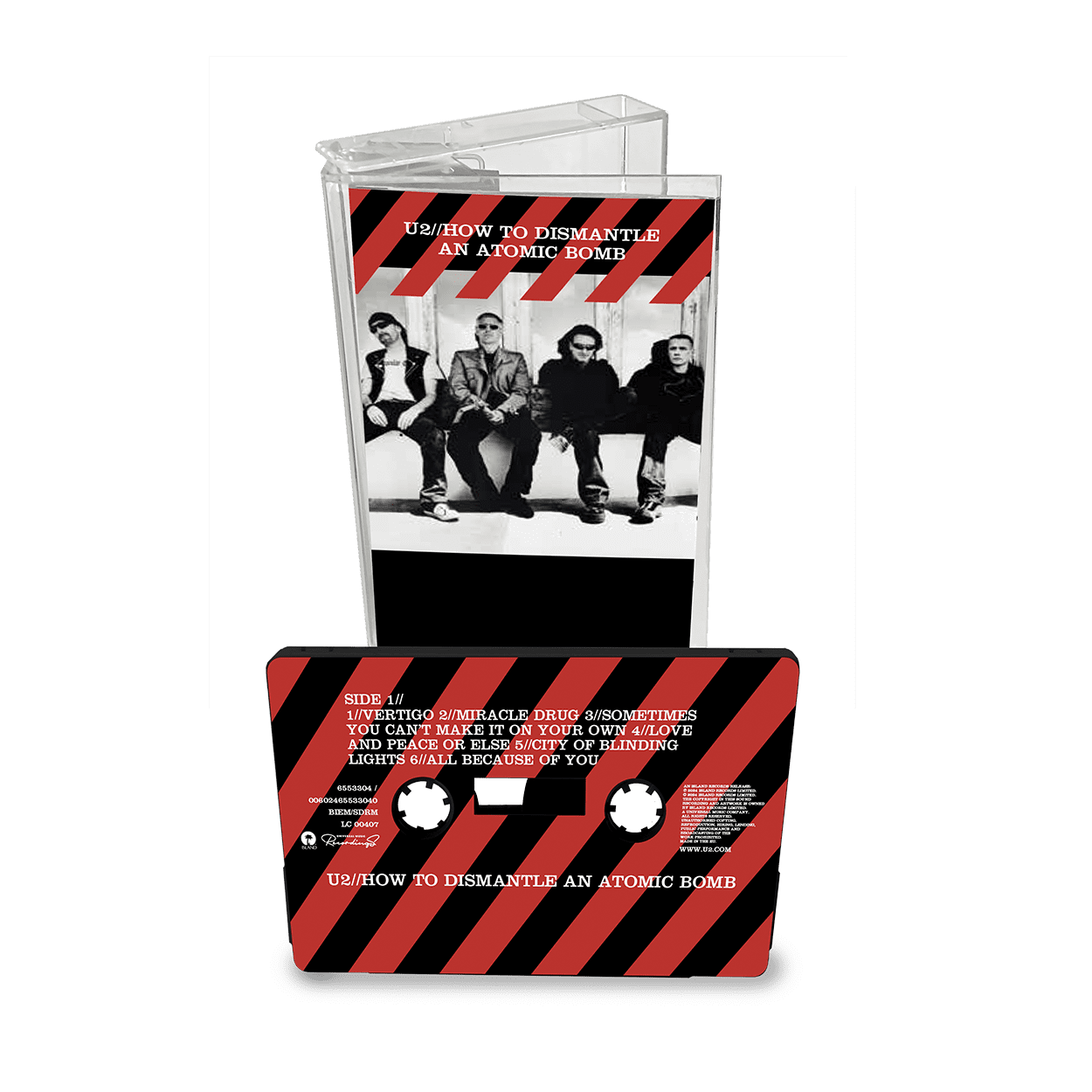 How To Dismantle An Atomic Bomb (20th Anniversary): CD + Limited Red & Black Cassette - Image 2