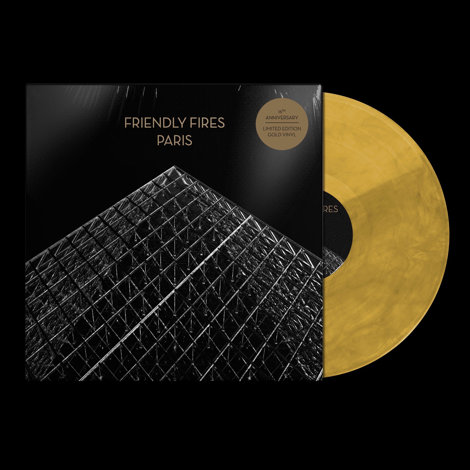 Paris (15th Anniversary Edition): Limited Gold Vinyl 12" Single - Image 2