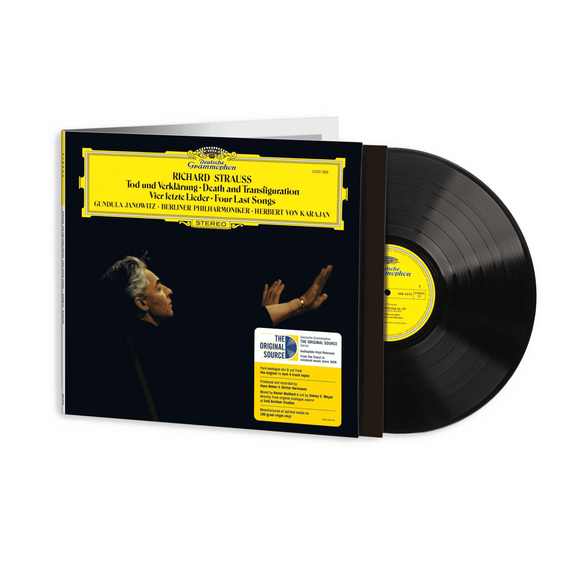 R. Strauss - Tod Und Verklärung / Vier letzte Lieder: Vinyl LP