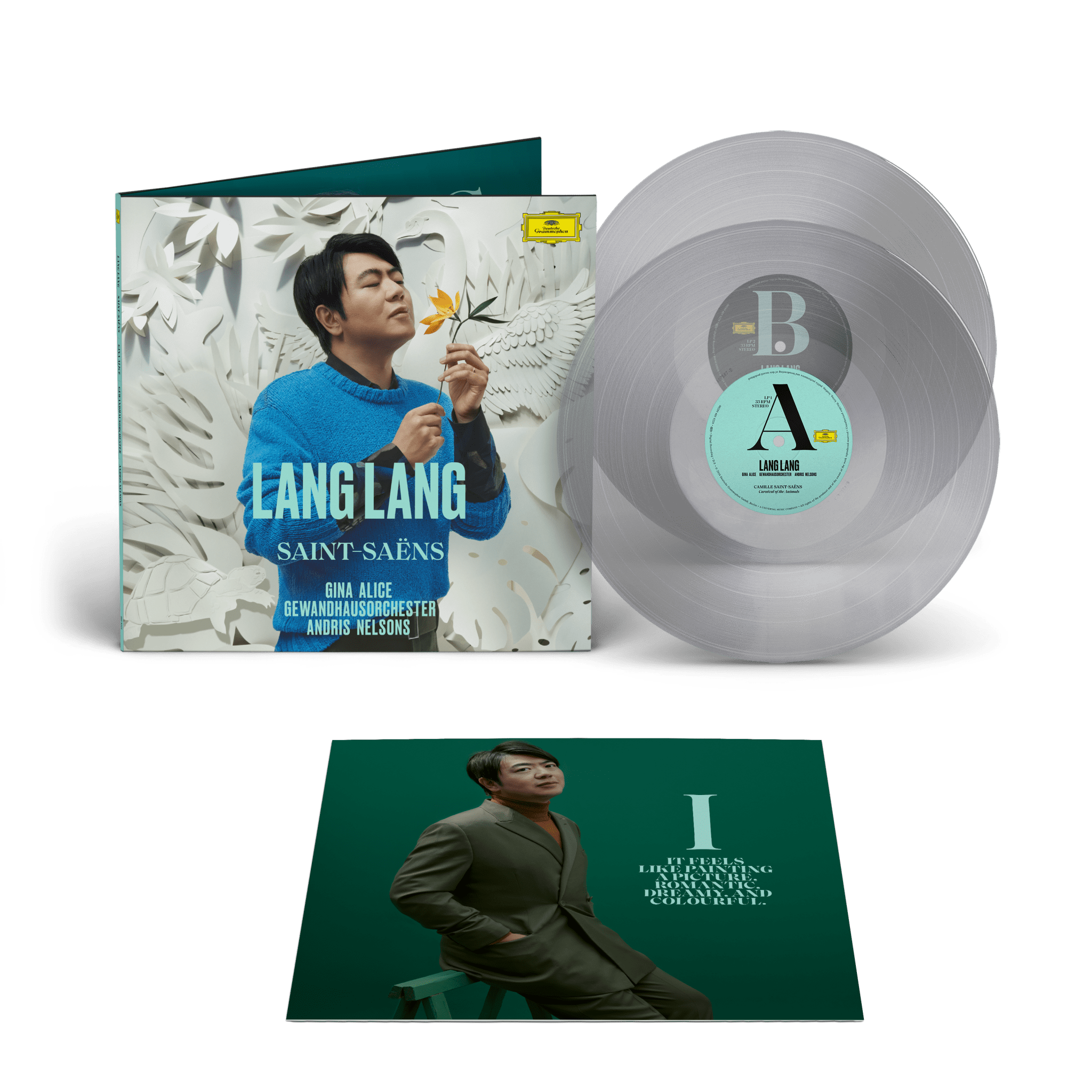 Saint-Saëns: Exclusive Clear Vinyl 2LP + Signed Art Print - Image 2