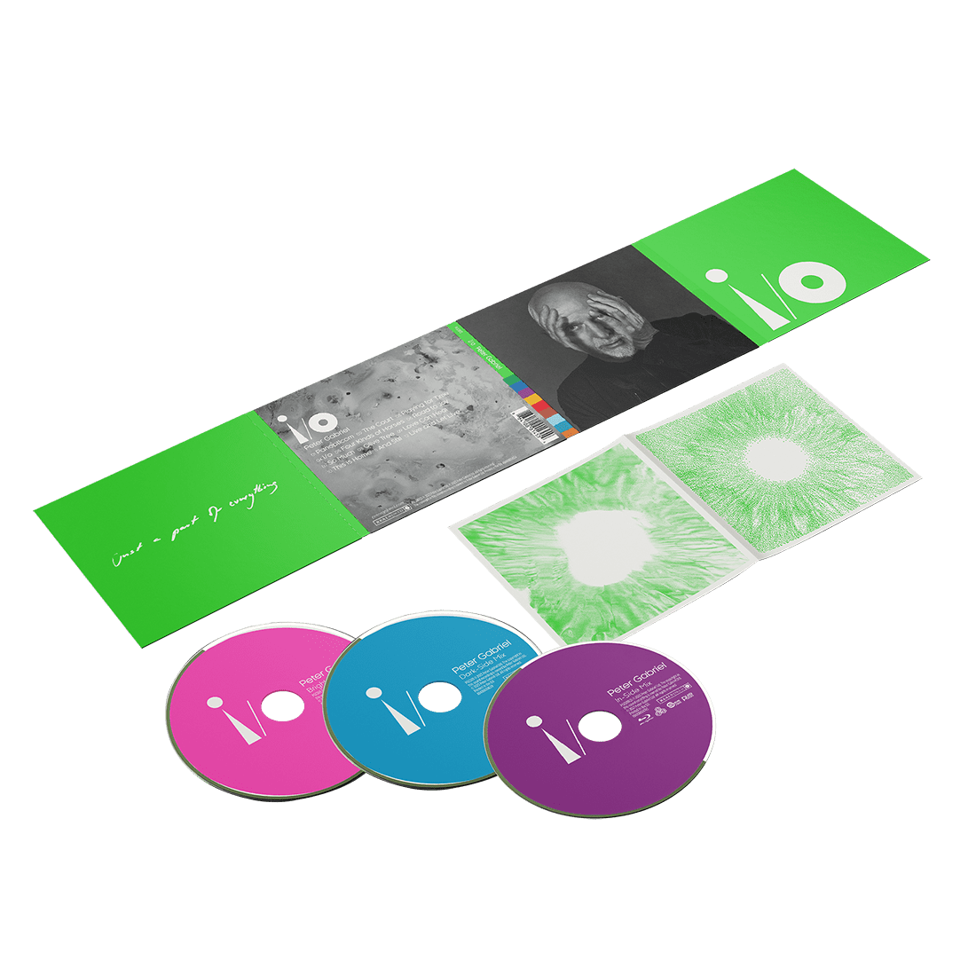 i/o: 2CD + Blu-Ray