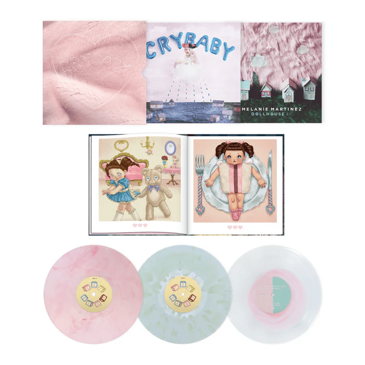 Crybaby (10th Anniversary Edition): Cloudy Pink - Coke Bottle Clear - Bubble Gum Clear Vinyl 3LP