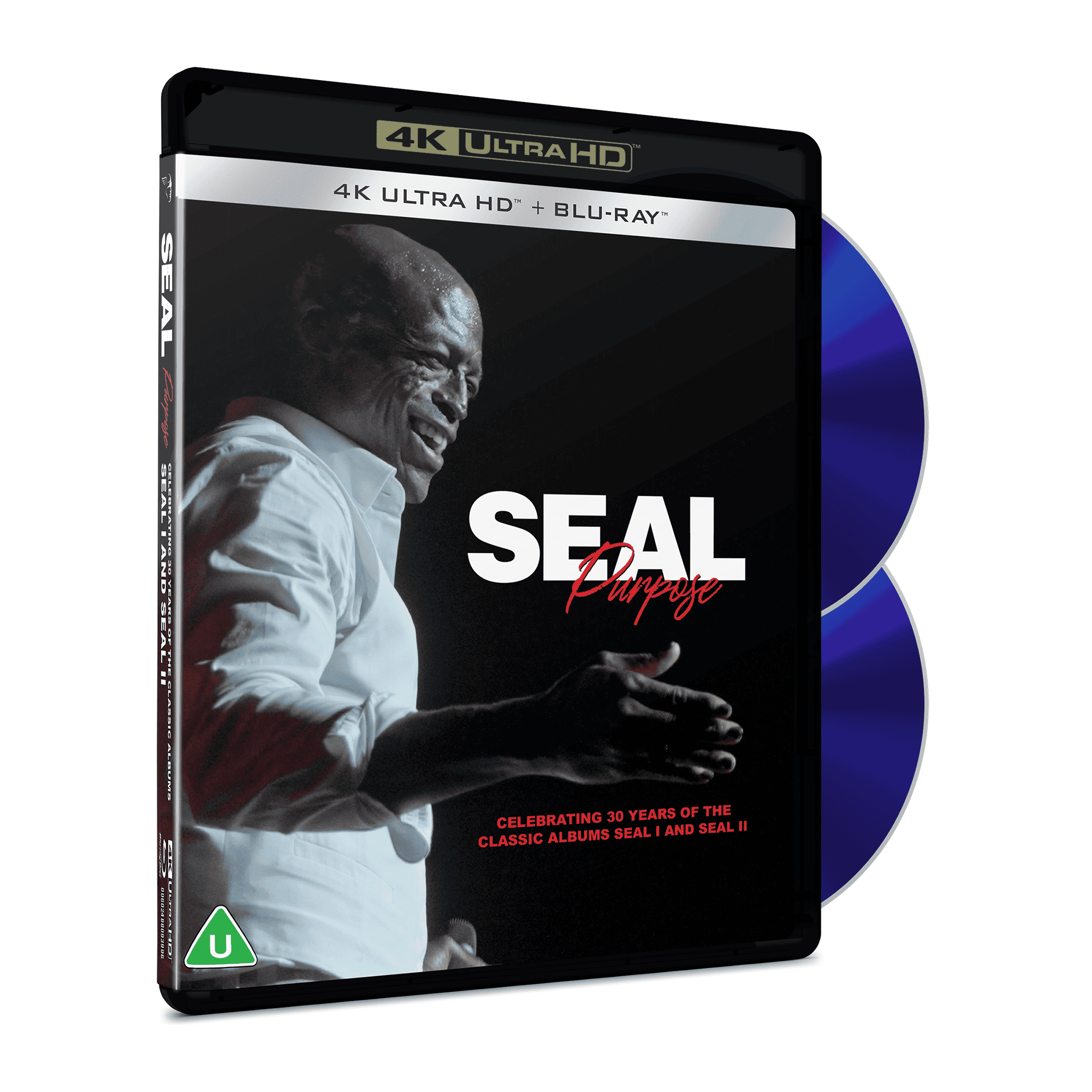Purpose: Celebrating 30 Years Of The Classic Albums Seal I And Seal II: 4K UHD + Blu-ray