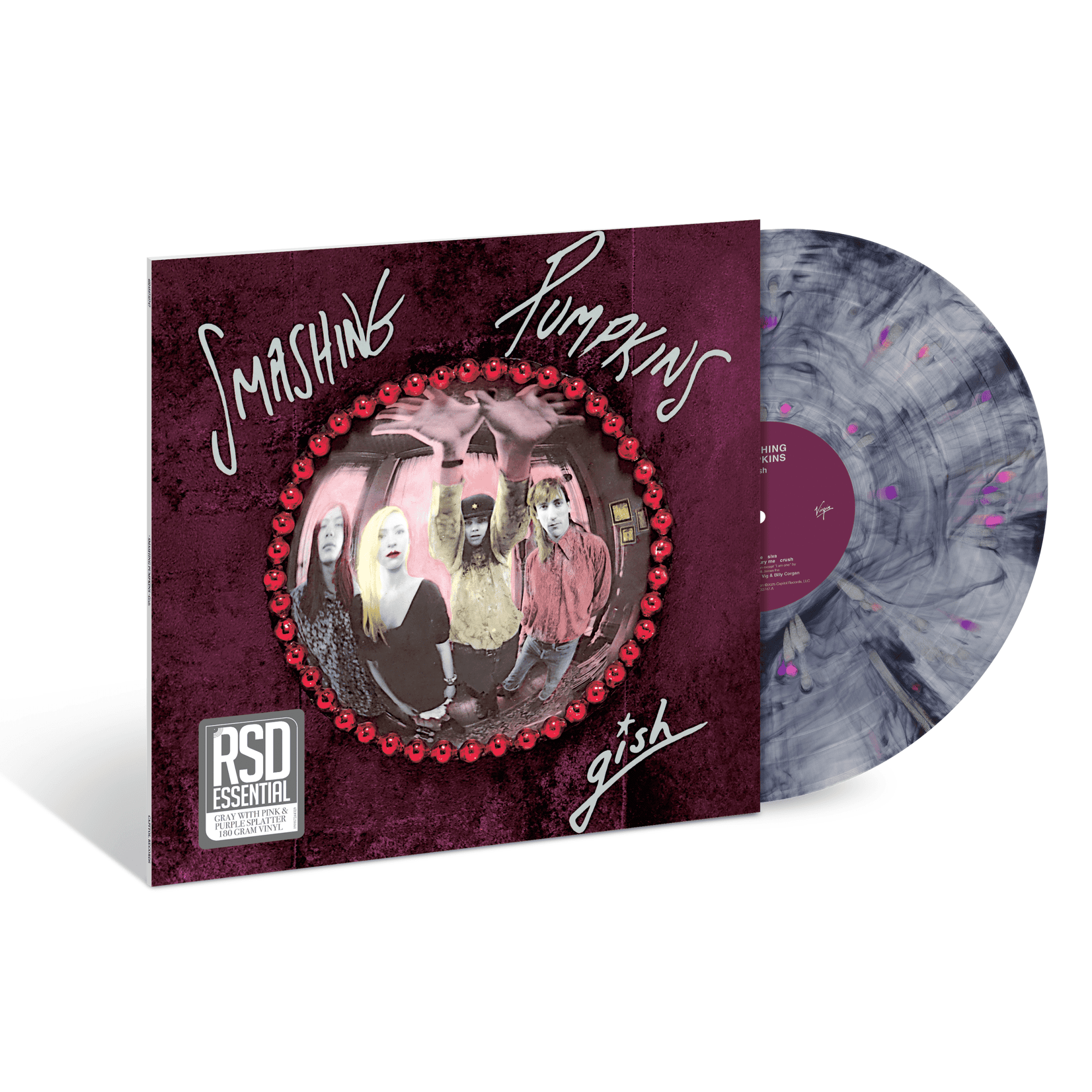 Gish: Grey, Pink & Purple Splatter Vinyl LP