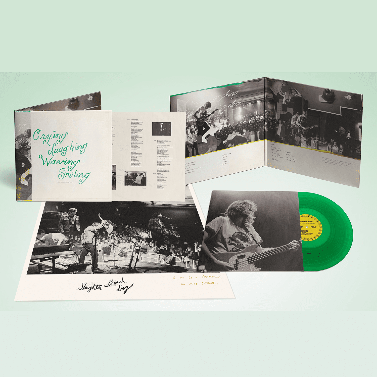 Crying, Laughing, Waving, Smiling: Limited Green Vinyl LP