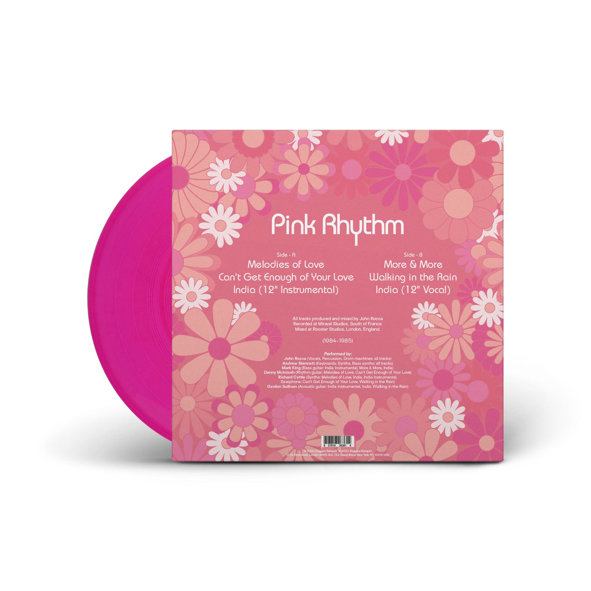 An 80’s Love Affair: Neon Pink Vinyl EP - Image 3