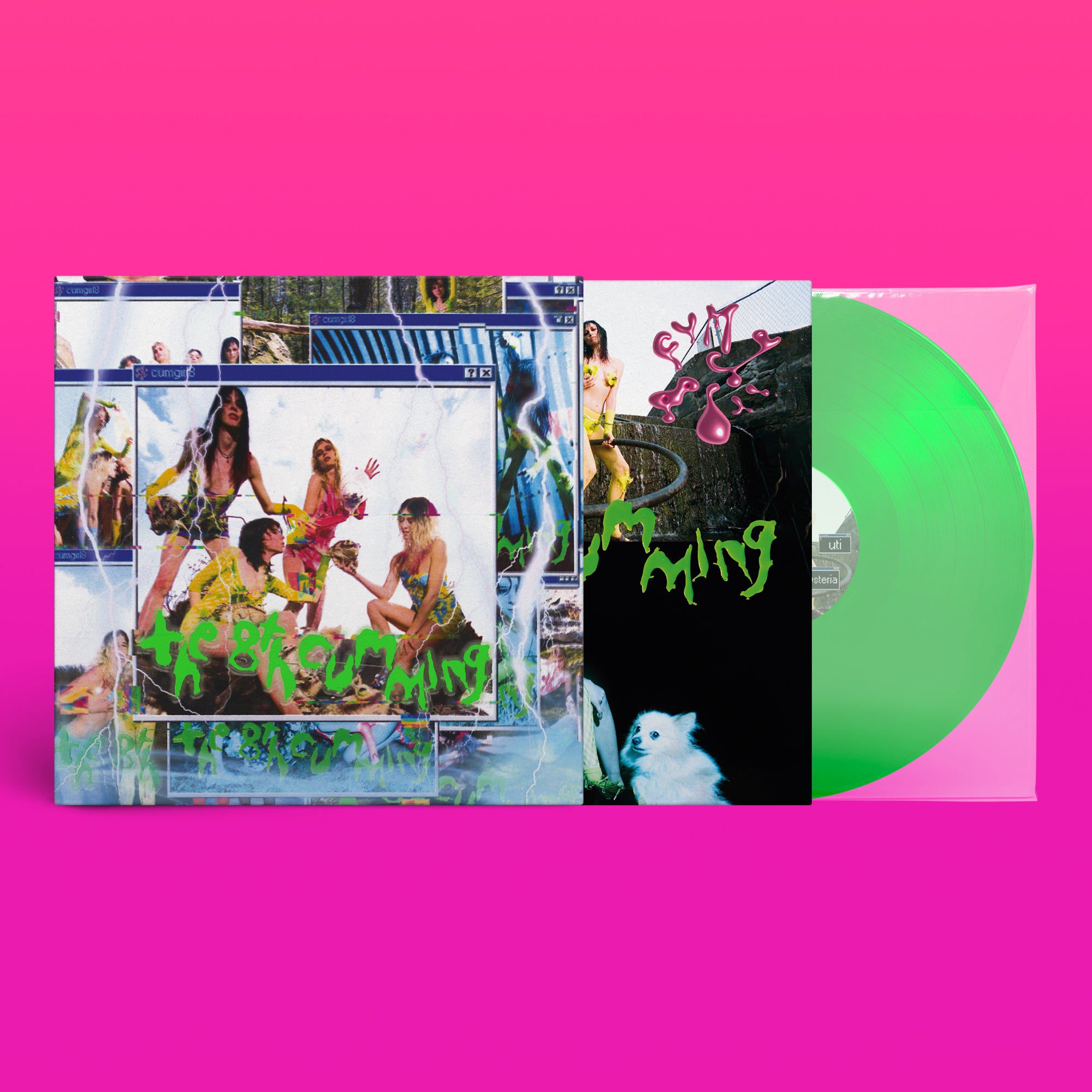 The 8th Cumming: Limited Neon Green Vinyl LP - Image 2