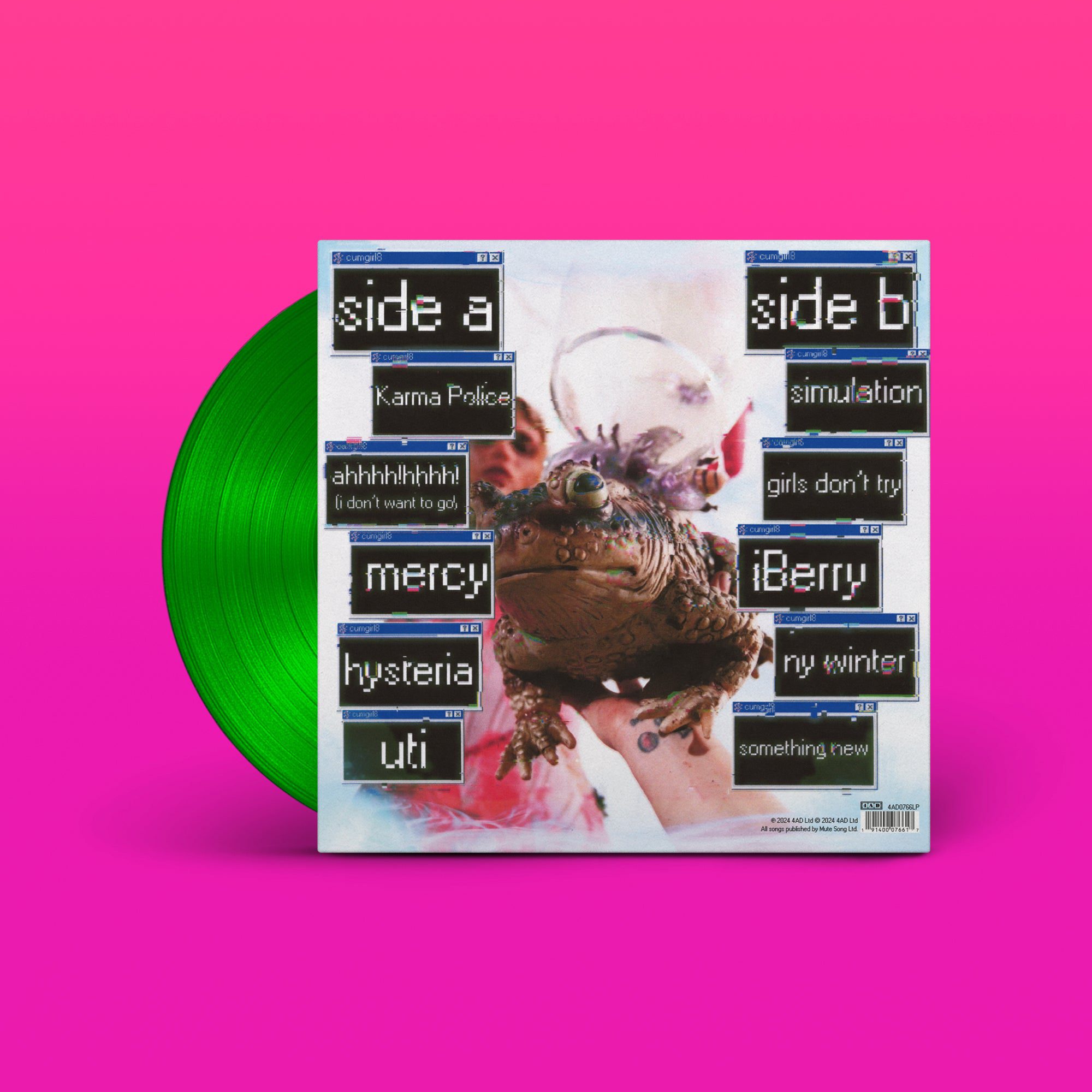 The 8th Cumming: Limited Neon Green Vinyl LP - Image 3