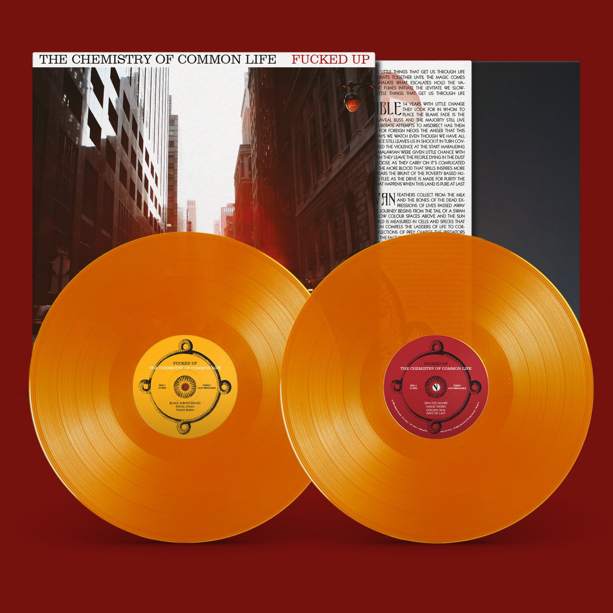 The Chemistry Of Common Life: Limited Translucent Orange Vinyl 2LP - Image 4