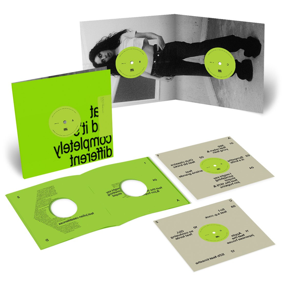 Brat and it’s completely different: Limited Edition Green Vinyl 2LP - Image 2