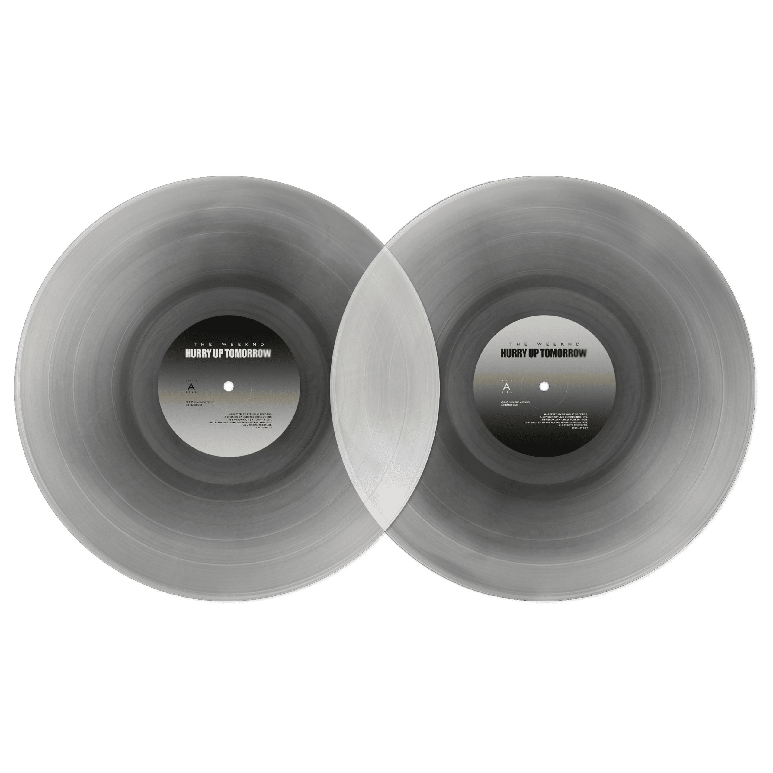 Hurry Up Tomorrow (Complete Edition) Clear Vinyl 2LP. - Image 2