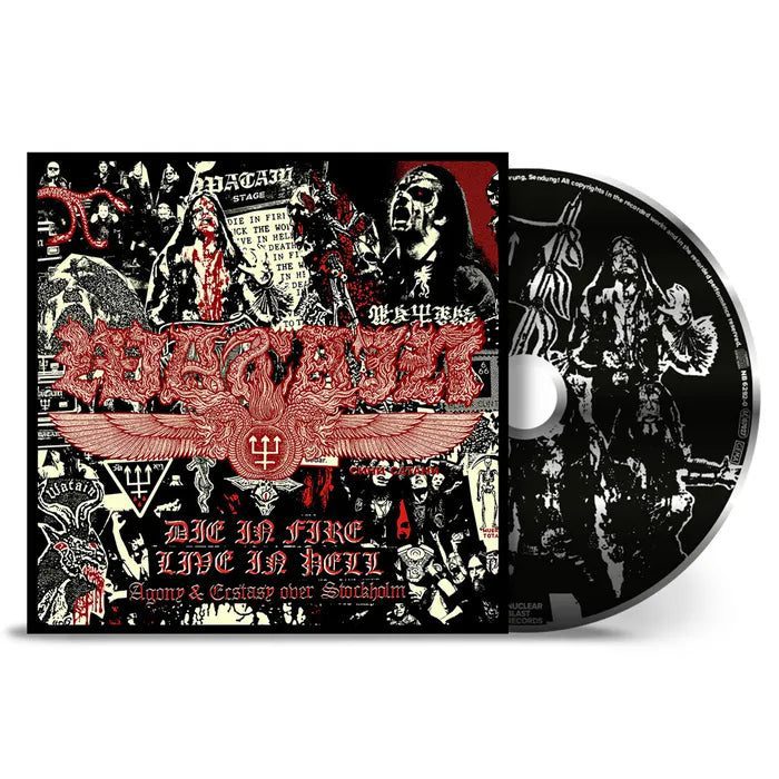 Die In Fire – Live In Hell: CD