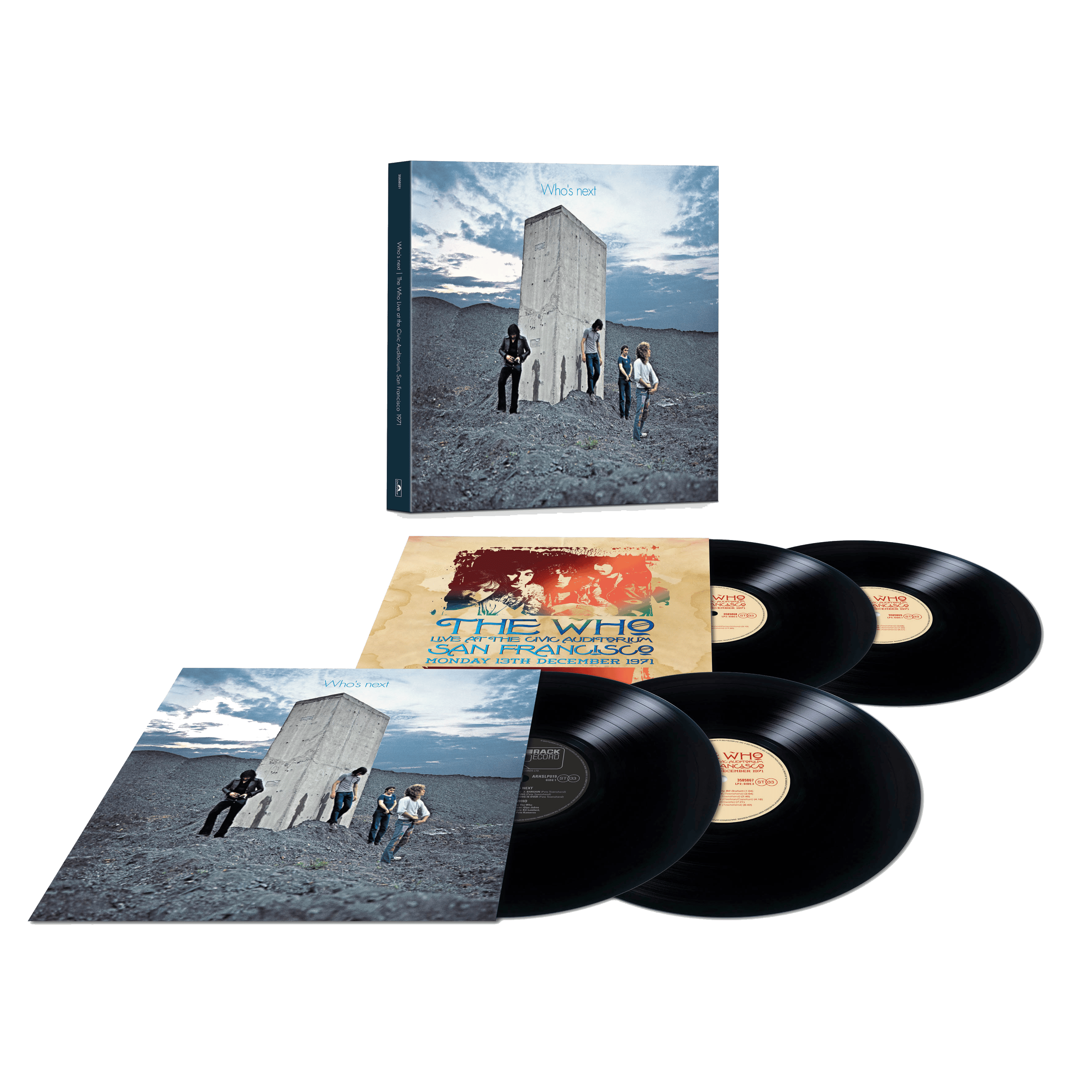Who's Next - 50th Anniversary + 1971 San Francisco Live: Vinyl 4LP