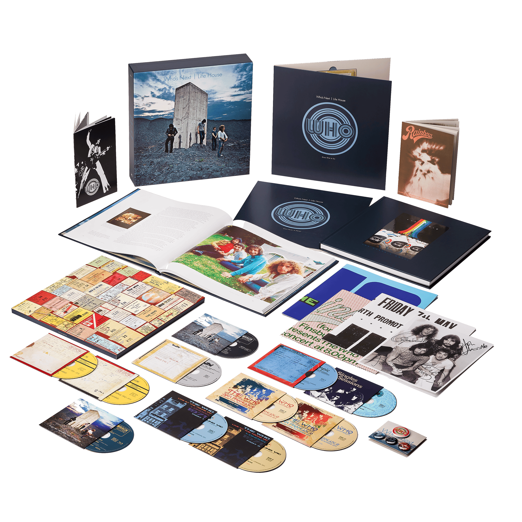 Who's Next - 50th Anniversary: Blu Ray, Graphic Novel + 10CD