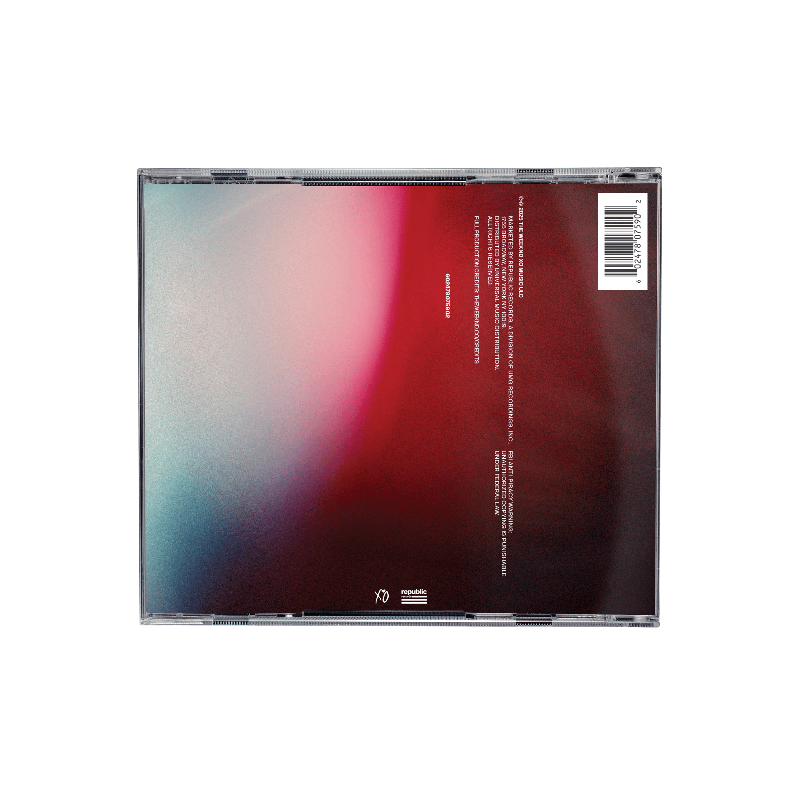HURRY UP TOMORROW (Original Motion Picture Score) 2CD - Image 3