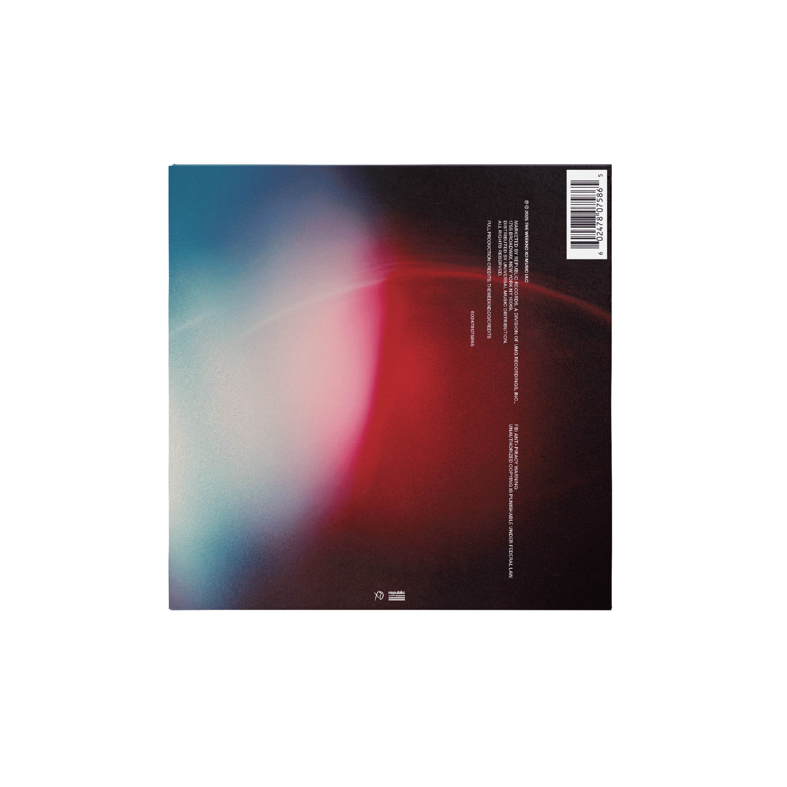 HURRY UP TOMORROW (Original Motion Picture Score) 2LP - Image 3