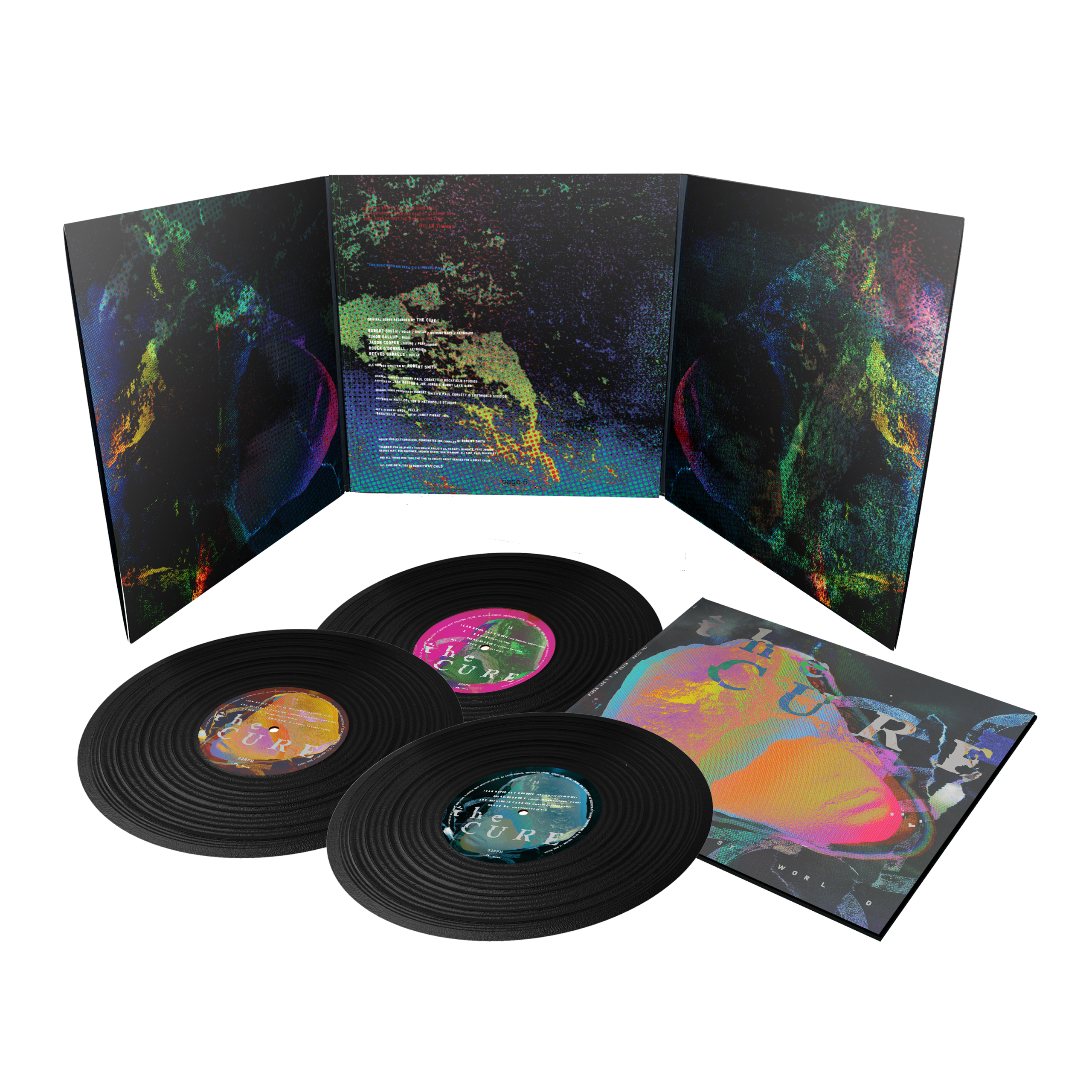 Mixes Of A Lost World Deluxe Tri-Gatefold 3LP