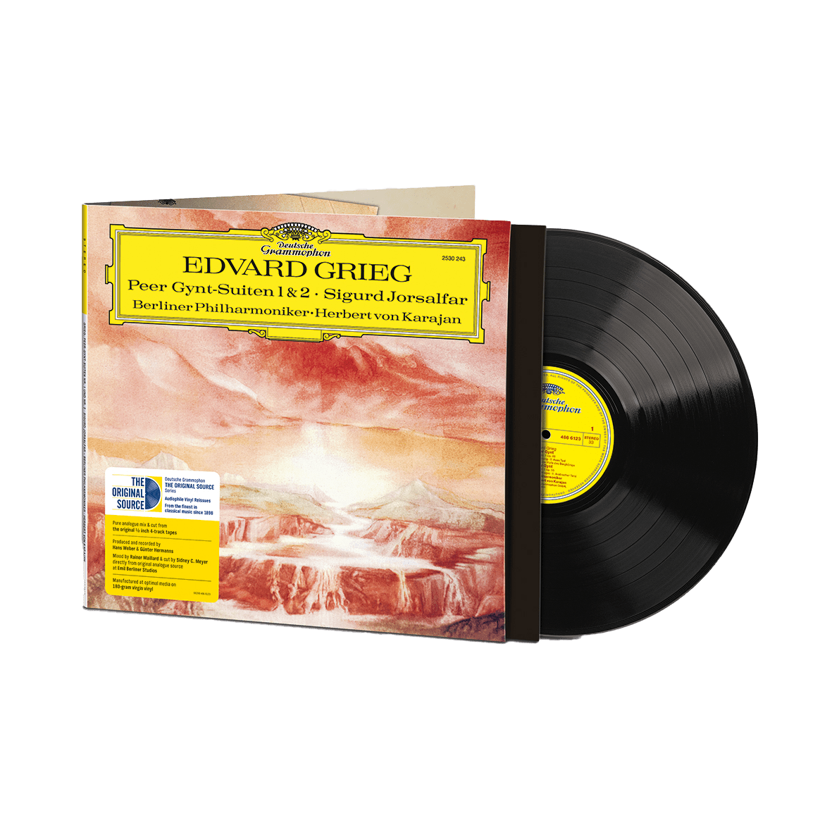 Grieg: Peer Gynt Suite Nos. 1 & 2 / Grieg: Sigurd Jorsalfar, Op. 56: Vinyl LP