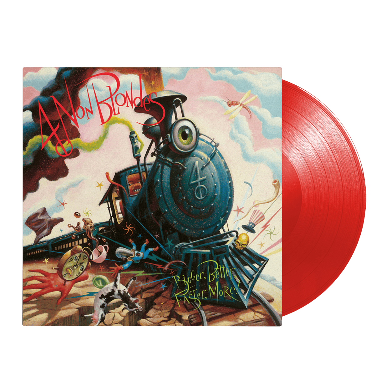 Bigger, Better, Faster, More! Red Vinyl LP