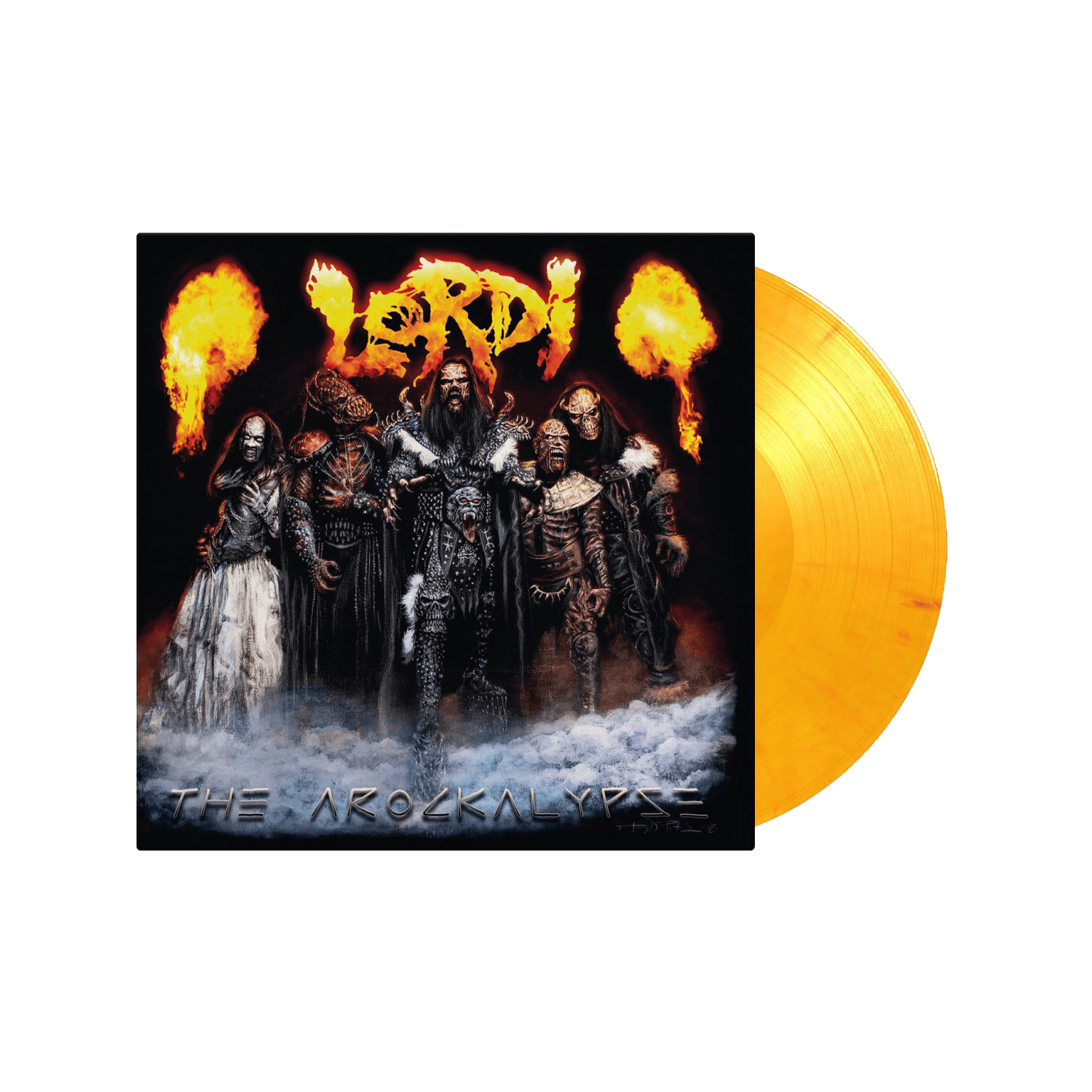 The Arockalypse: Limited Flaming Colour Vinyl LP