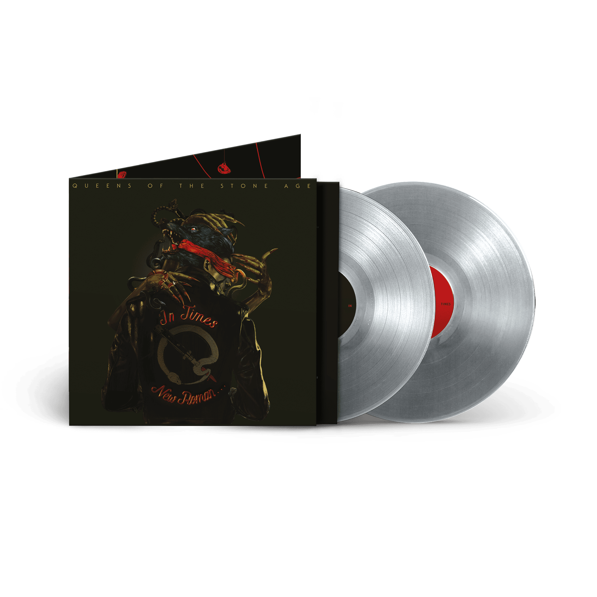 In Times New Roman... Opaque Silver 2lp
