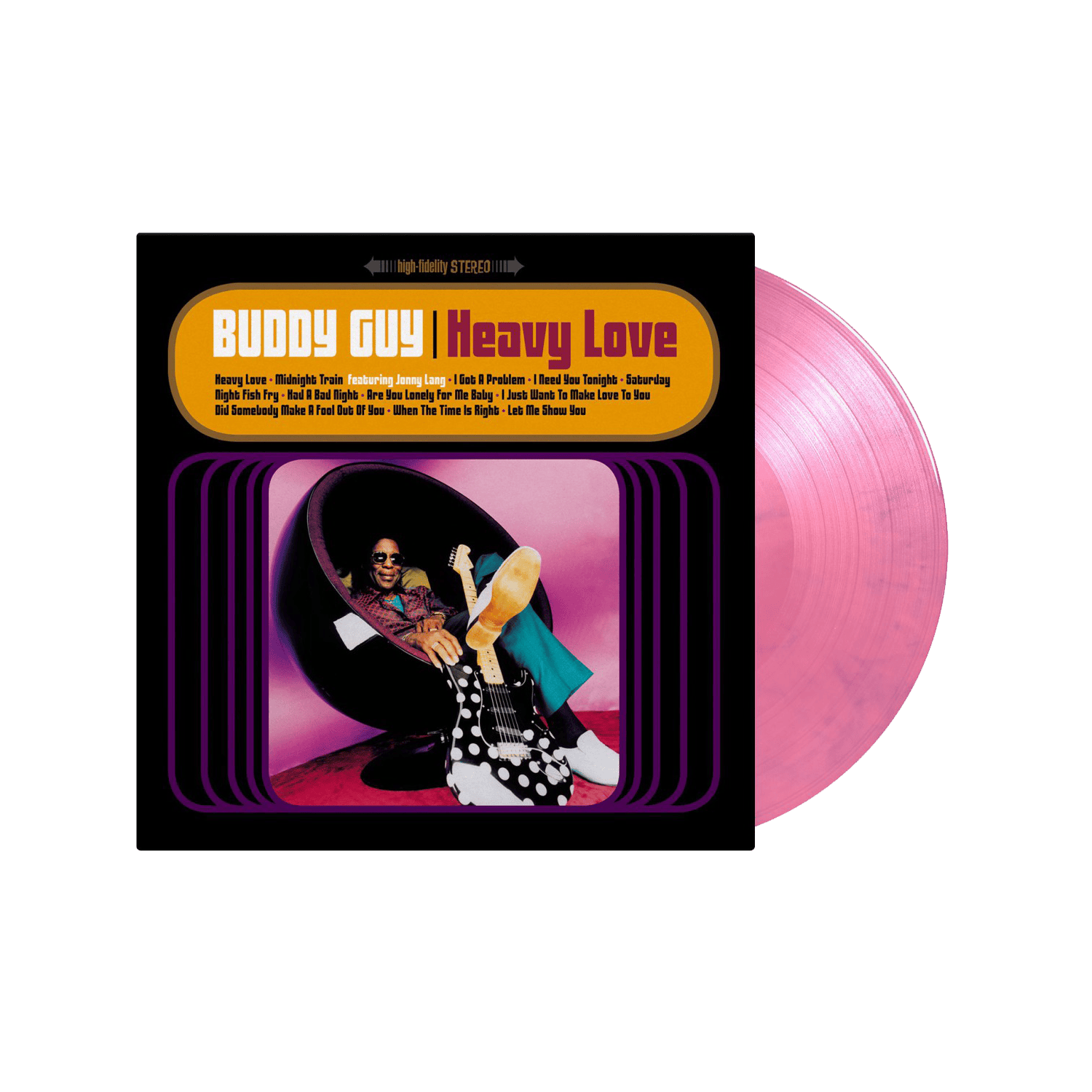 Heavy Love: Limited Pink + Purple Marbled Vinyl 2LP