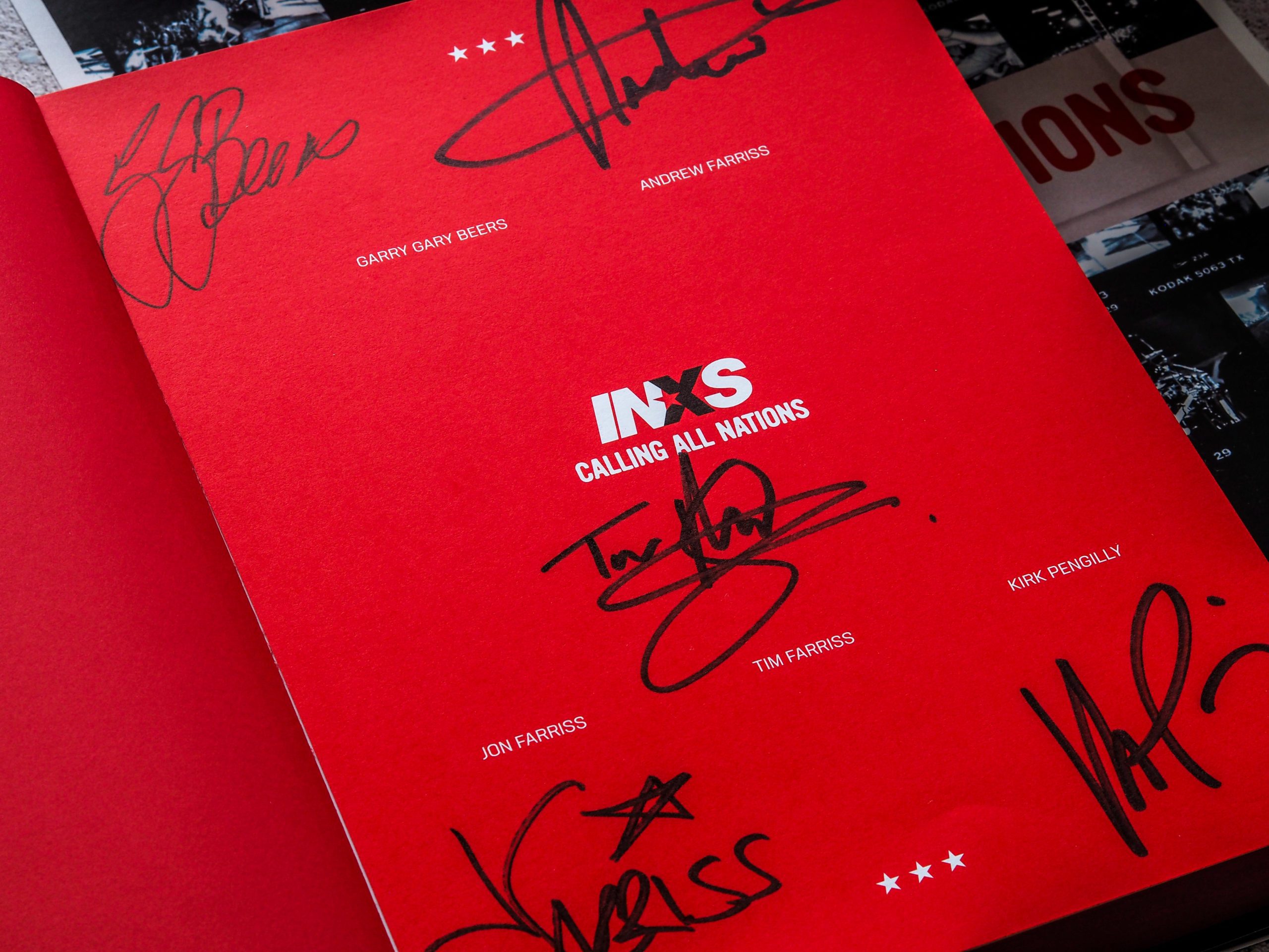 Calling All Nations: A Fan History of INXS (Signed Super Deluxe Edition Book) - Image 5