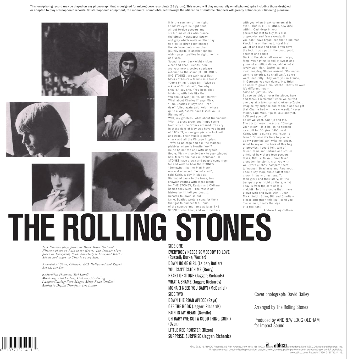 The Rolling Stones Now! Vinyl LP - Image 3