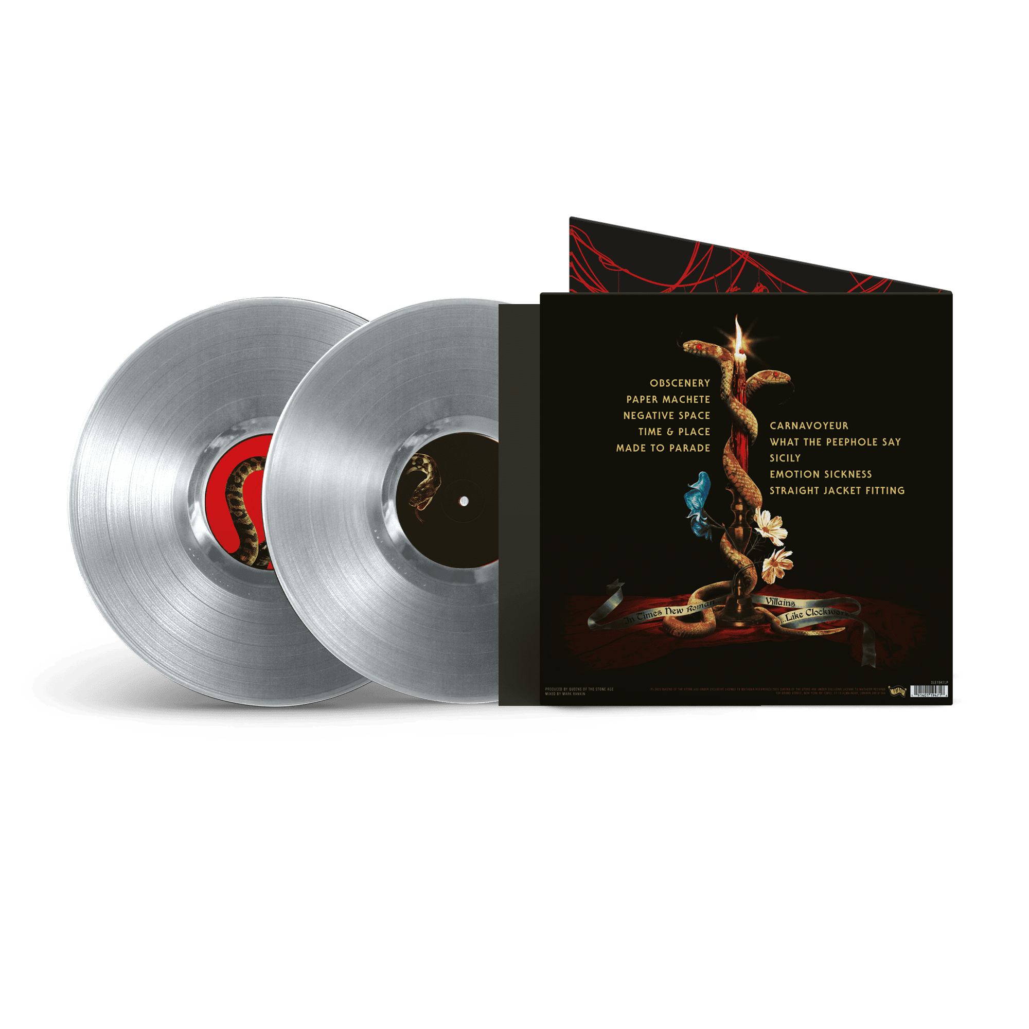 In Times New Roman... Opaque Silver 2lp - Image 2