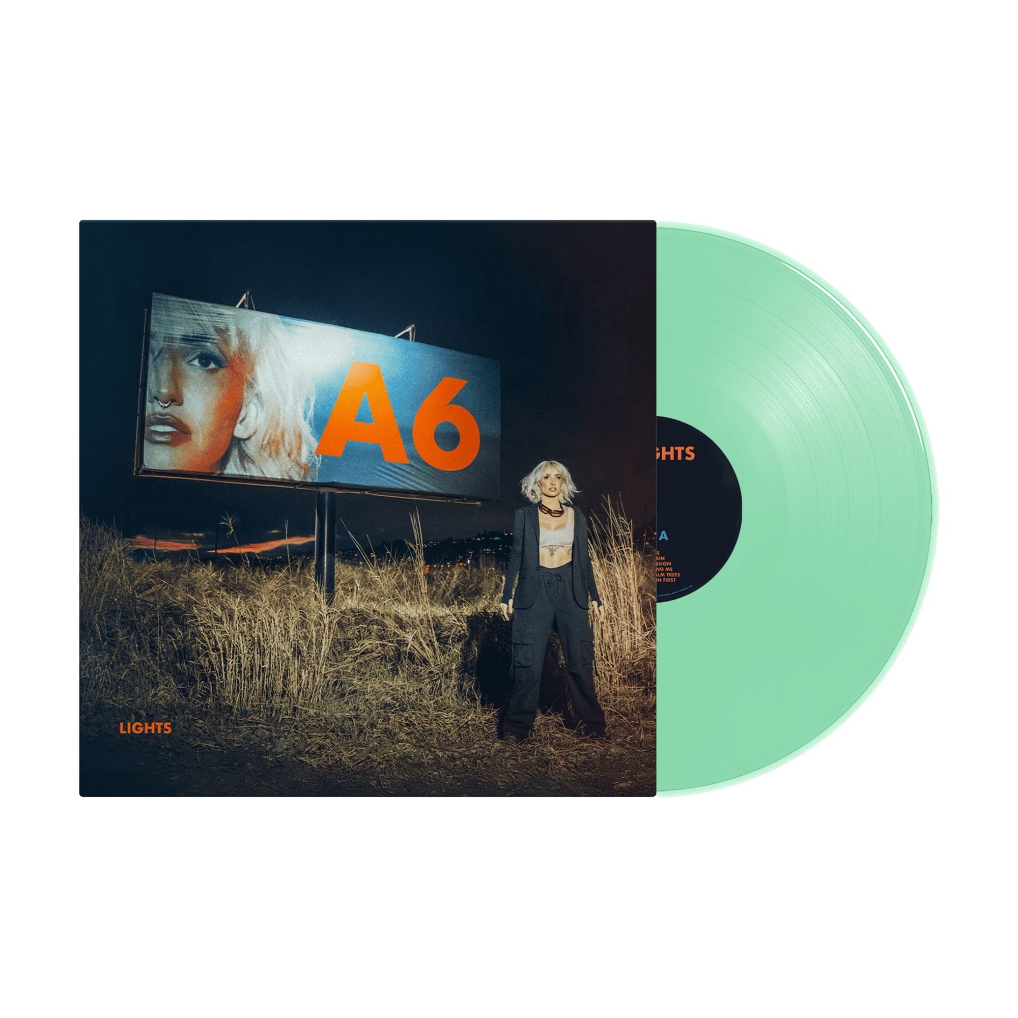 A6: Glow In The Dark Green Vinyl LP