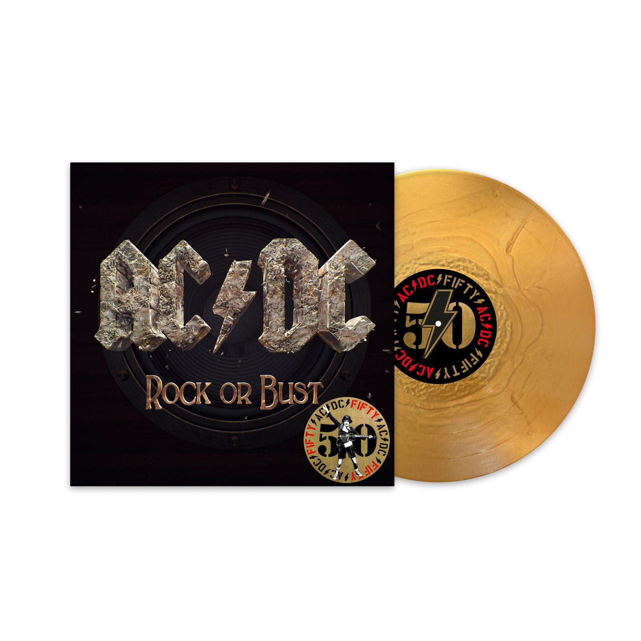 Rock or Bust (50th Anniversary): Gold Vinyl 2LP