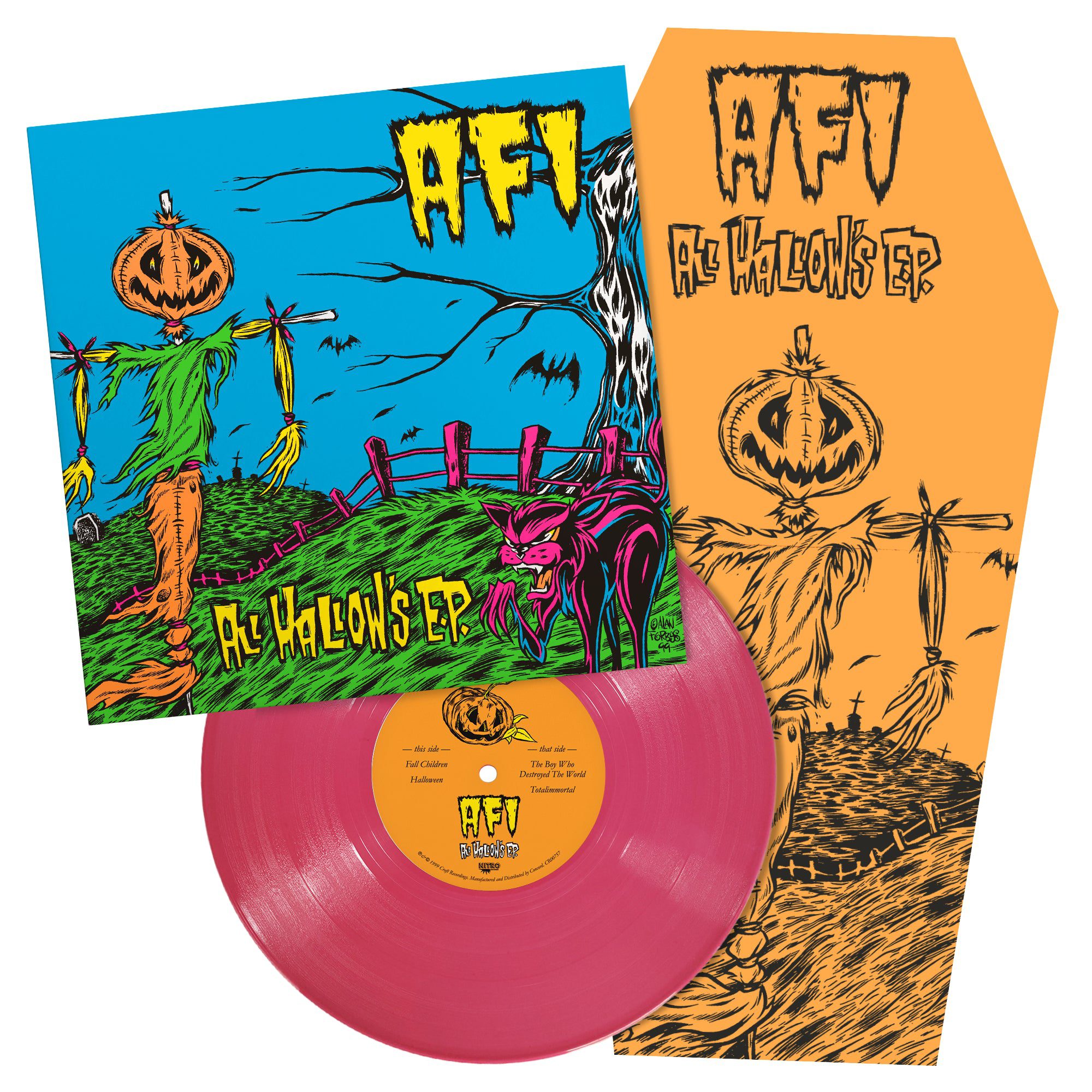 All Hallow’s E.P. (25th Anniversary): Limited Pink Vinyl LP - Image 2