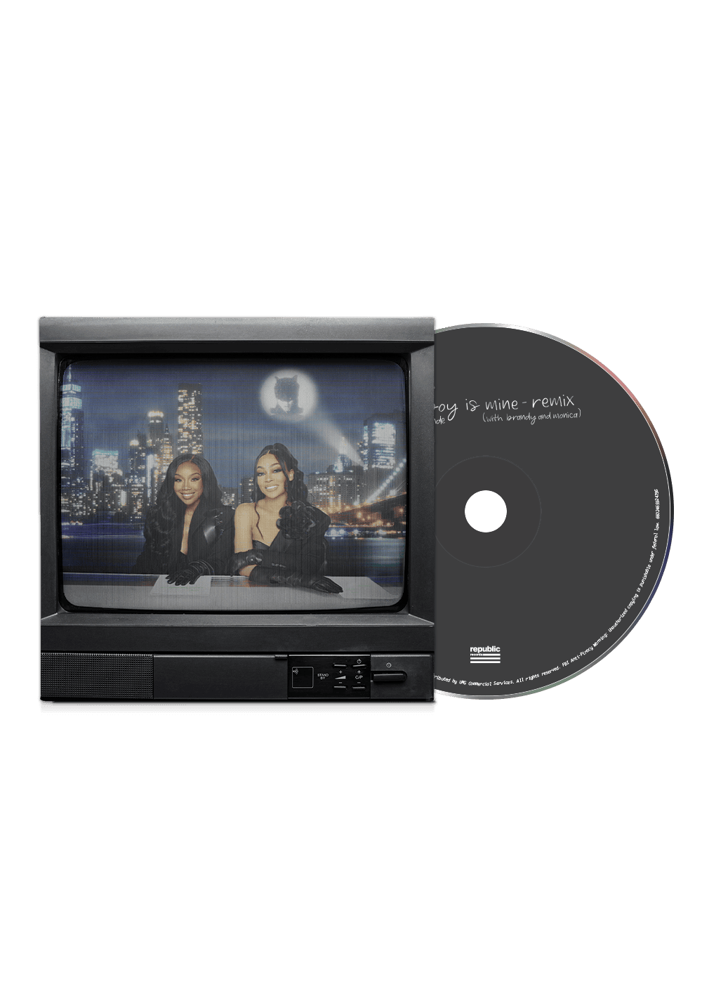the boy is mine (with brandy, monica) - remix cd single