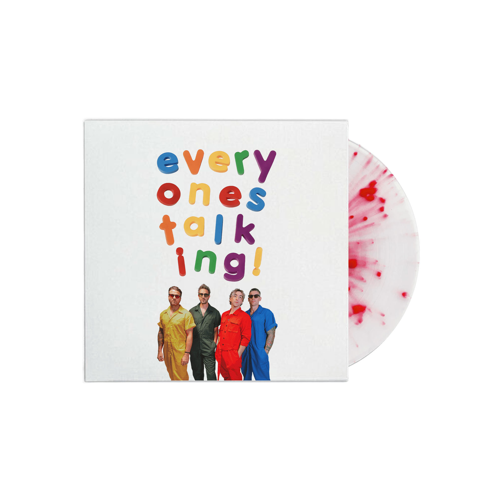 Everyone’s Talking: Limited Red Splatter Vinyl LP