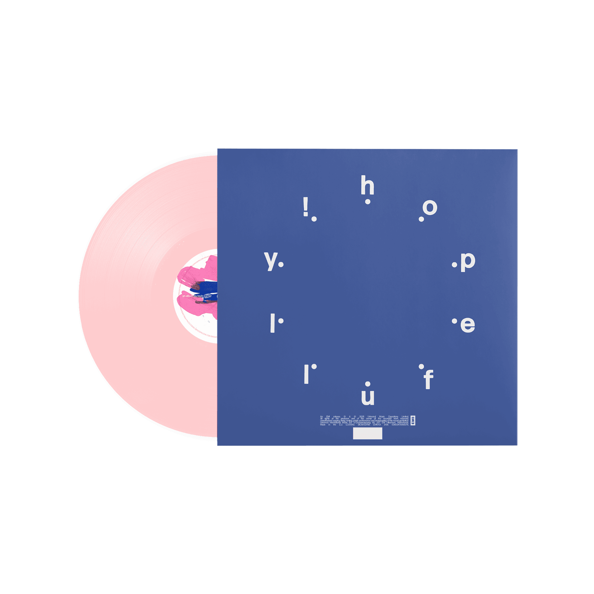 hopefully ! exclusive alternative artwork rose vinyl - Image 2