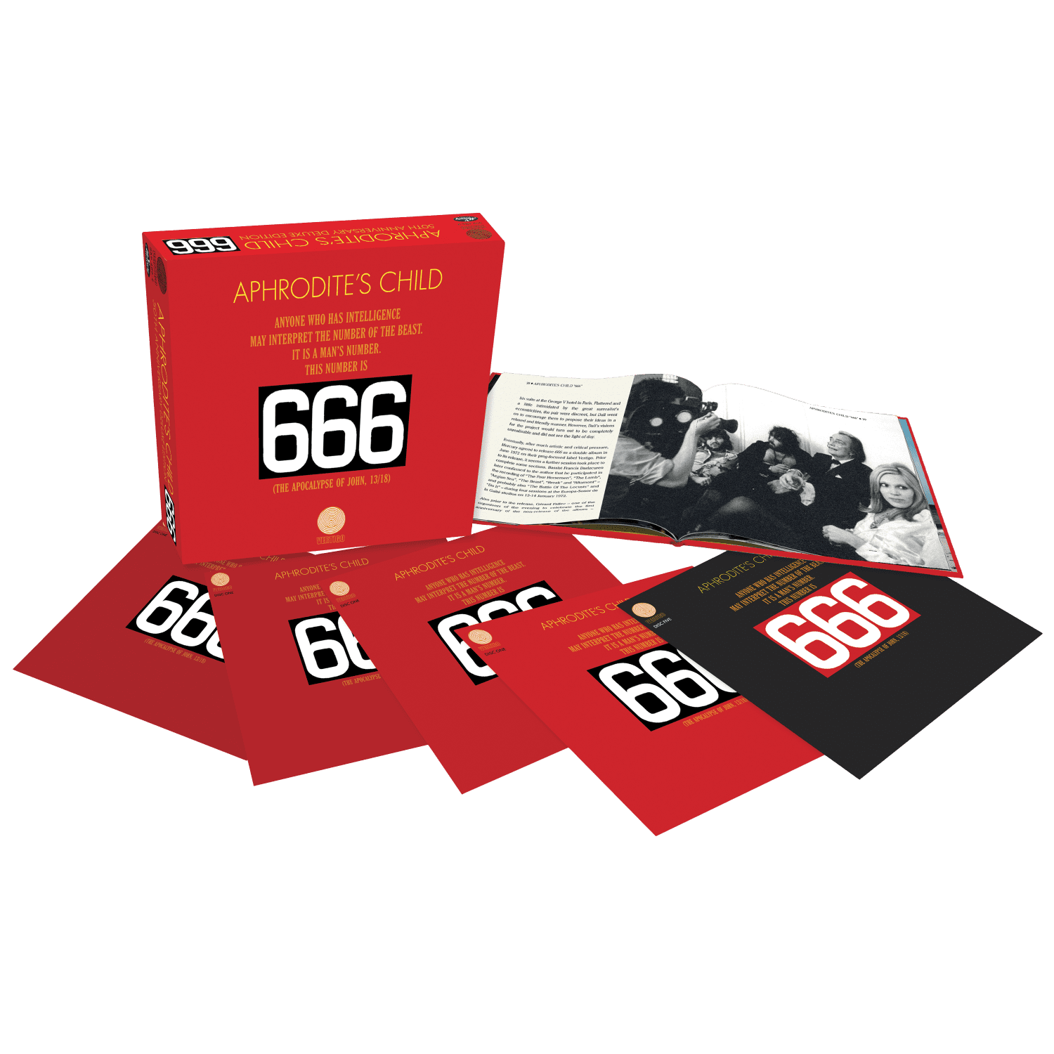 666 (The Apocalypse Of John, 13/18): 4CD + Blu-Ray