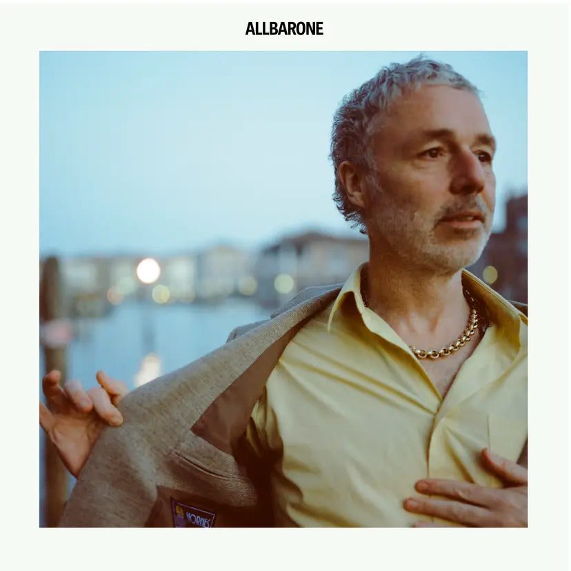 Allbarone: Venetian Marble Blue Vinyl LP