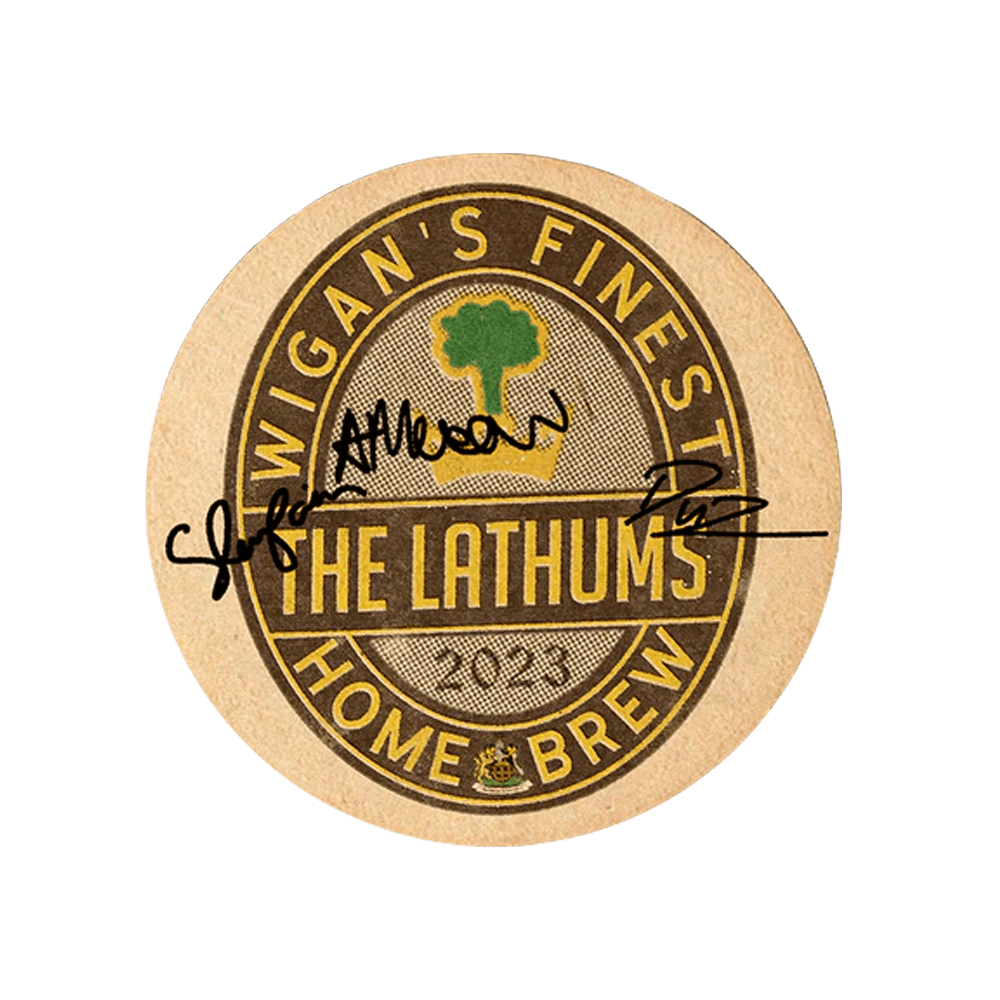 From Nothing To A Little Bit More: Limited Deluxe Yellow Vinyl 2LP + Signed Beer Mat - Image 2