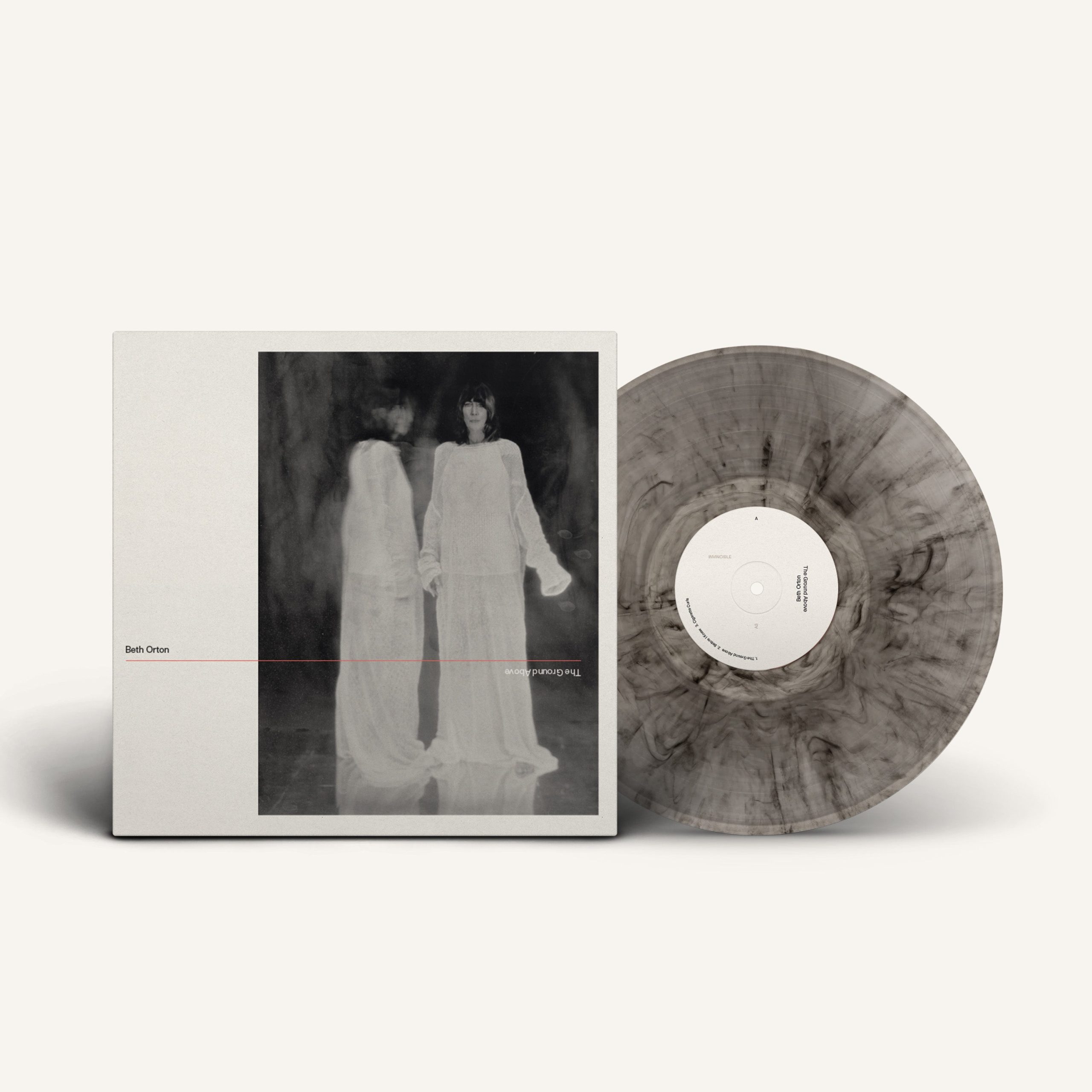 The Ground Above: "Cigarette Curls" Smoky Marbled Vinyl LP