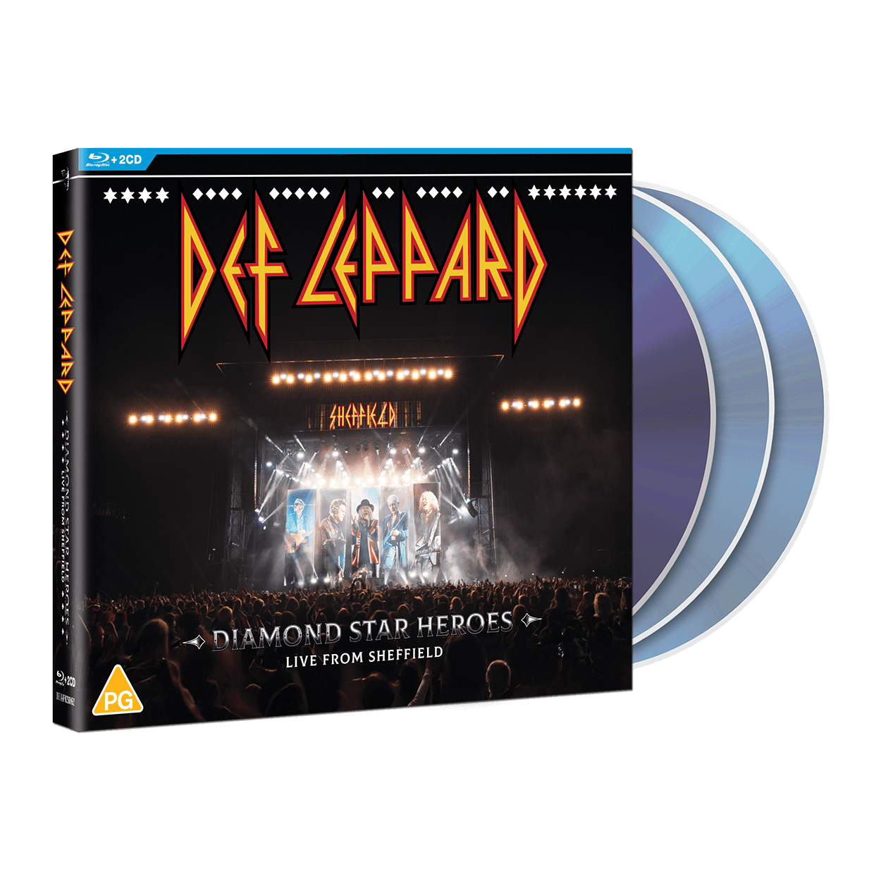Diamond Star Heroes - Live From Sheffield: Blu-ray + 2CD