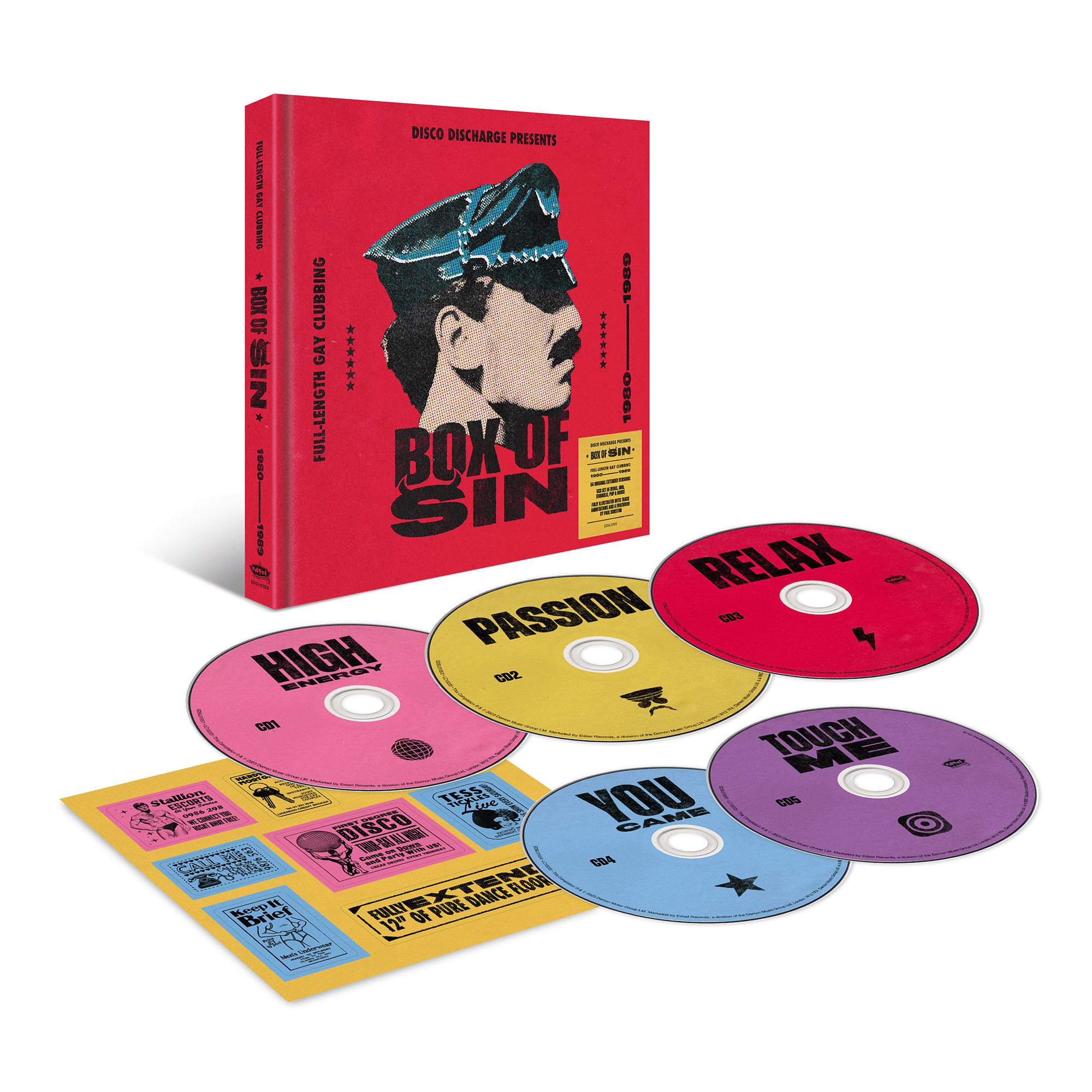 Disco Discharge Presents Box Of Sin: 5CD Box Set