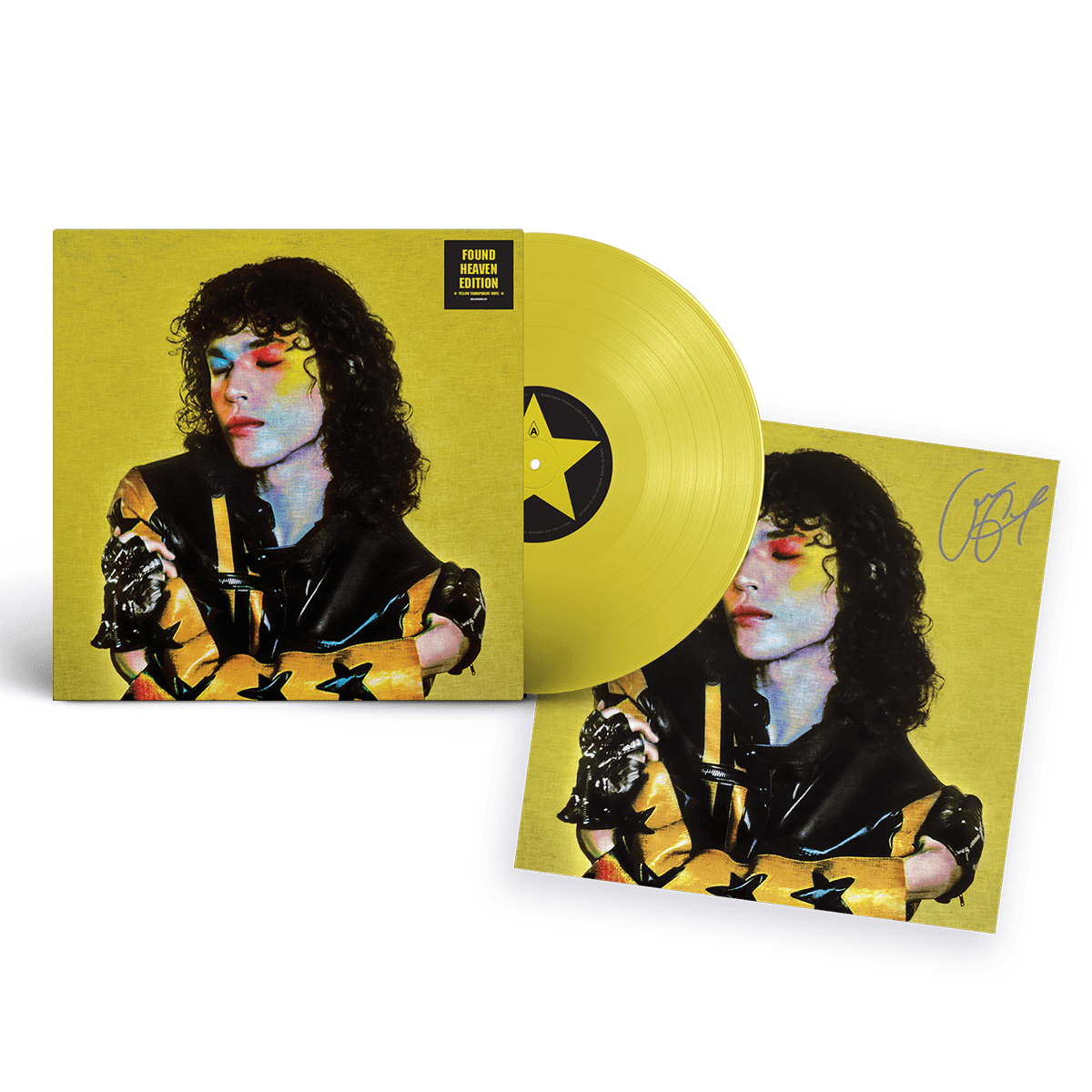 Co Gray: Yellow Vinyl LP + Signed Art Card