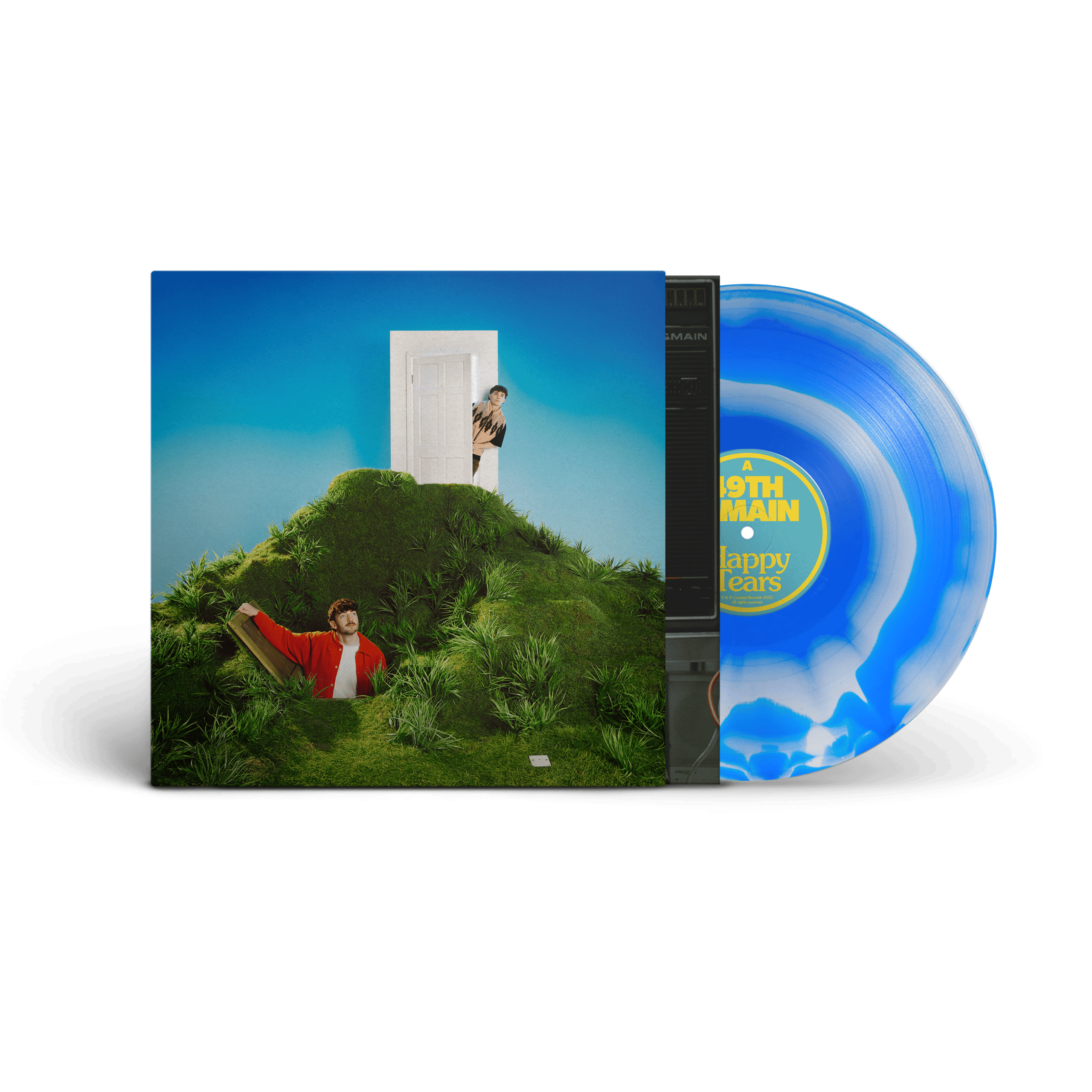 Happy Tears: Signed ‘Glenmalure Blue’ Inkspot Colour Vinyl LP